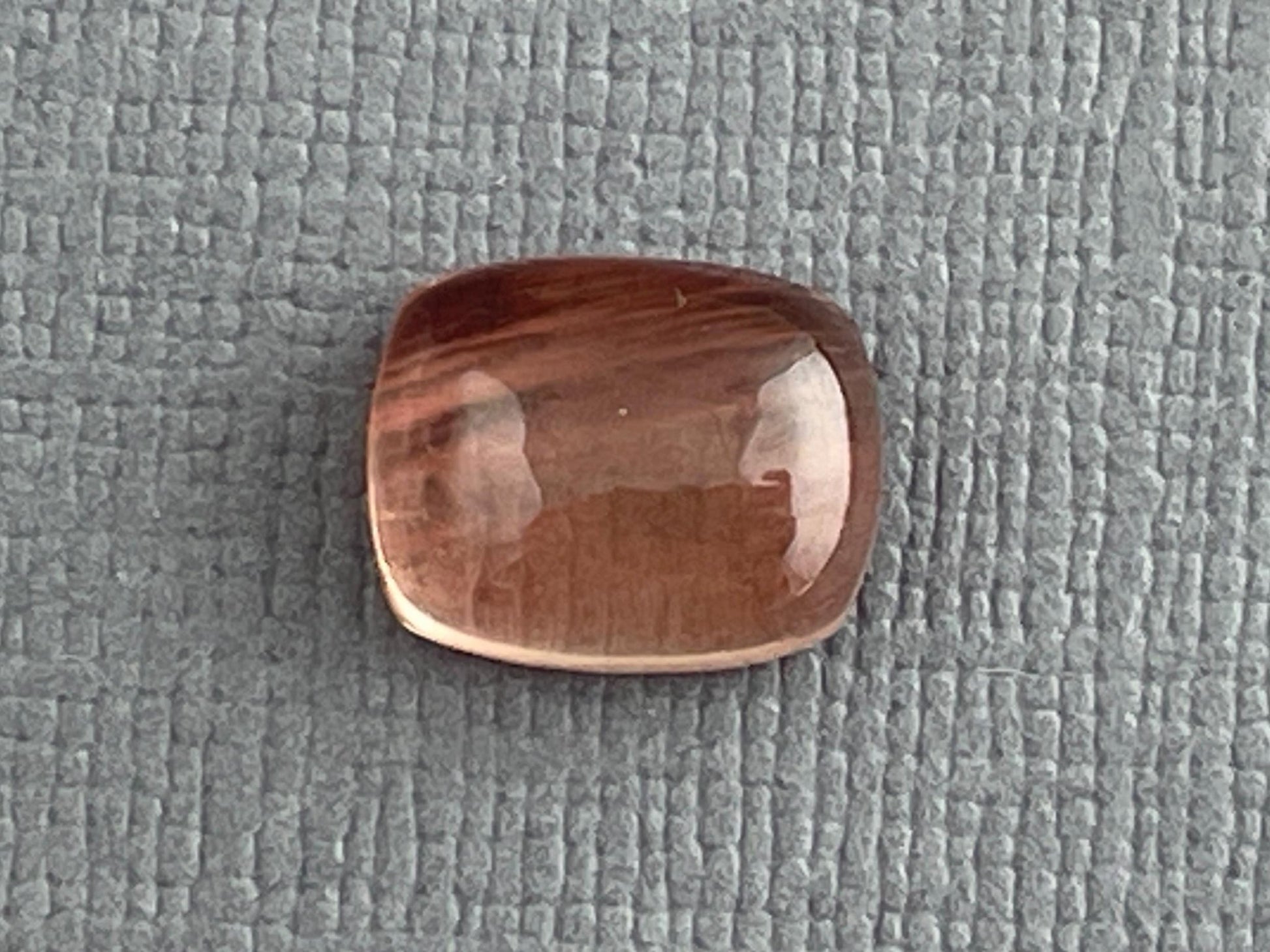 10x8 Oregon Sunstones Cushion Cabochon with Schiller | 3.53 carats | OSC277 - Gem Enthusiast