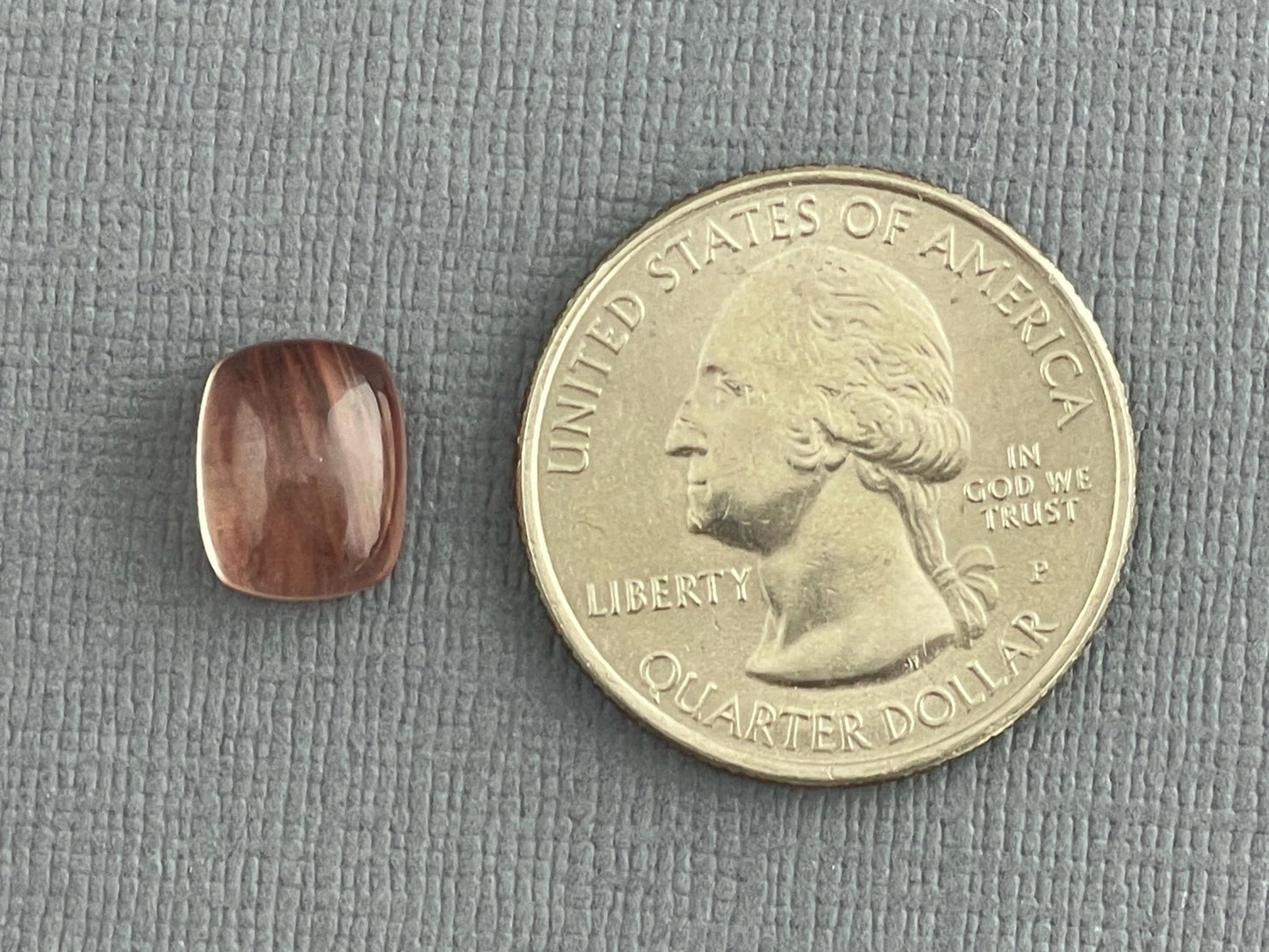 10x8 Oregon Sunstones Cushion Cabochon with Schiller | 3.53 carats | OSC277 - Gem Enthusiast