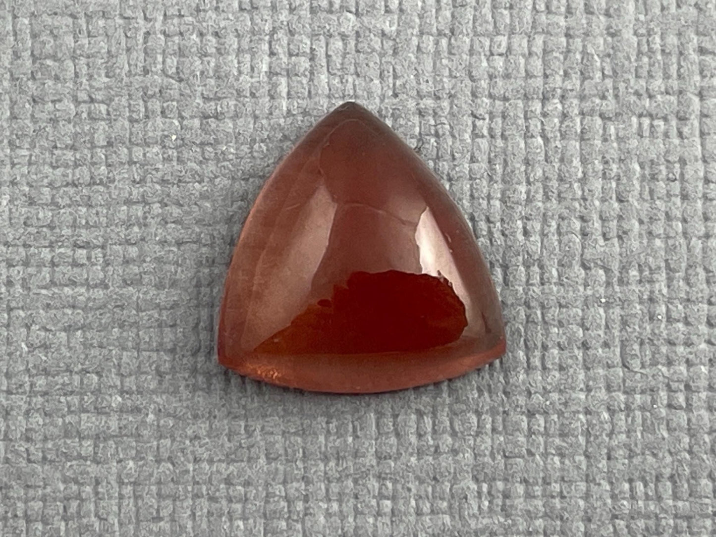 11mm Oregon Sunstone | Triangle Cabochon | Natural American Gemstone | OSC281 - Oregon Sunstone - Gem Enthusiast