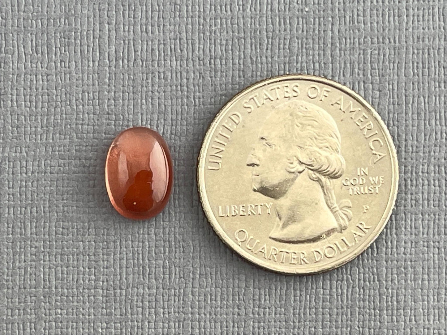 11x8 Red Oregon Sunstone Oval Cabochon | Schiller | 3.1 carats | OSC272 - Oregon Sunstone - Gem Enthusiast