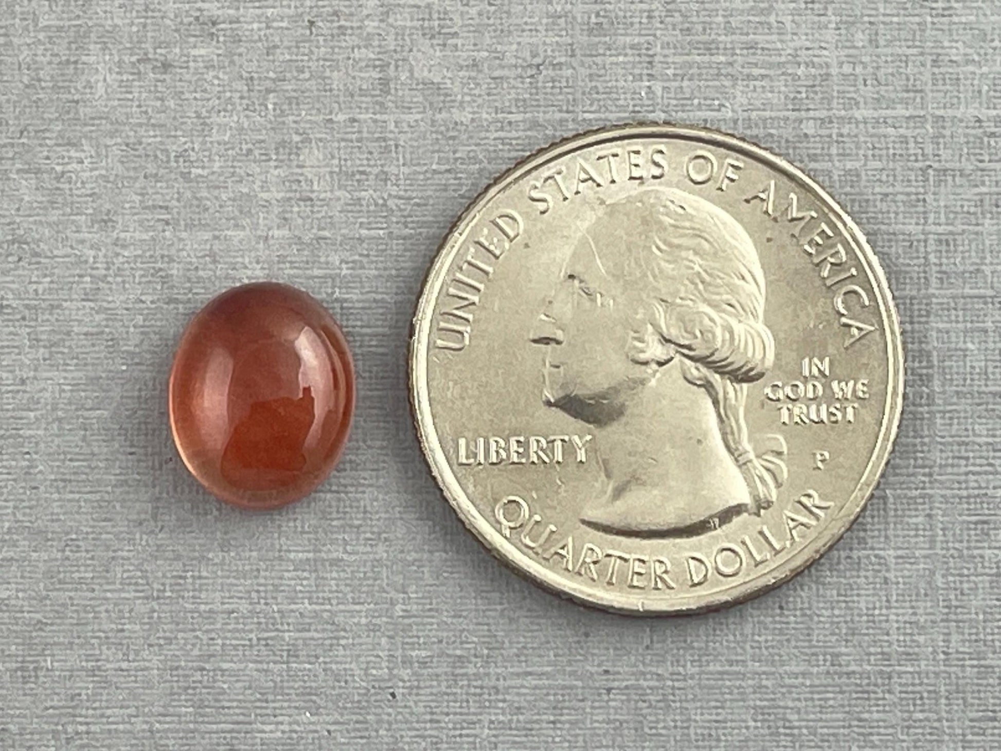 11x9 Oregon Sunstone Oval Cabochon | Schiller | 3.9 carats | OSC301 - Oregon Sunstone - Gem Enthusiast