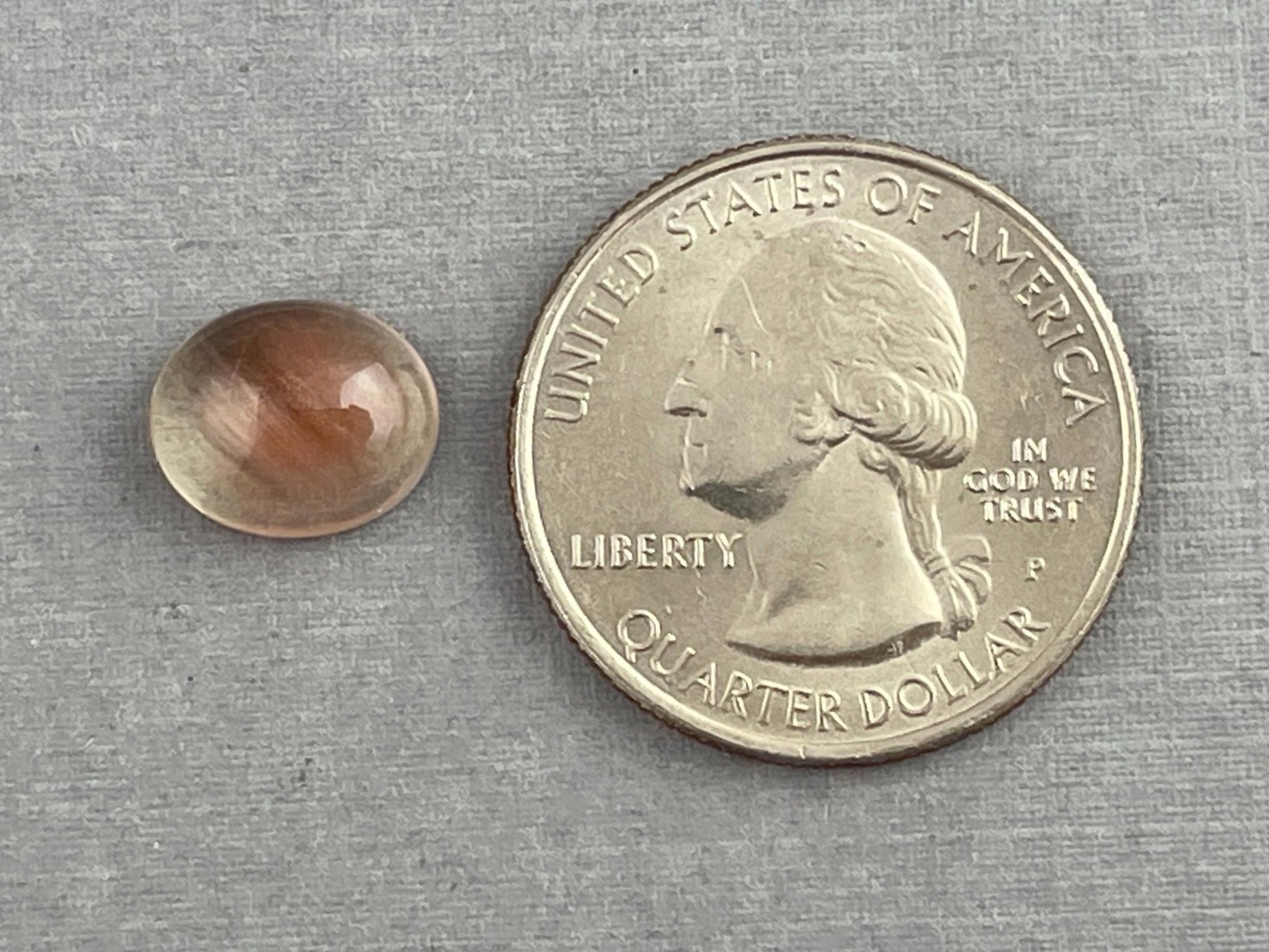 11x9 Schiller Oregon Sunstones Oval Cabochon | 4 carats | OSC298 - Oregon Sunstone - Gem Enthusiast