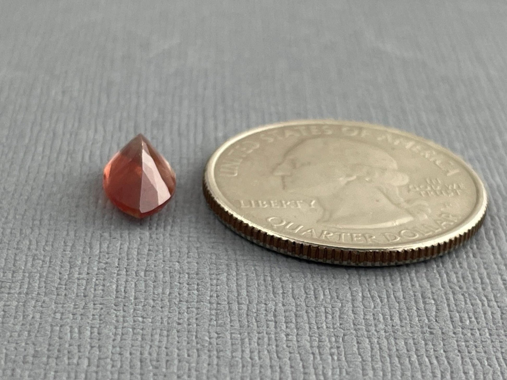 12x8 Red Oregon Sunstone Marquise Gemstone with Schiller | 1.89 carats | OSF164 - Oregon Sunstone - Gem Enthusiast