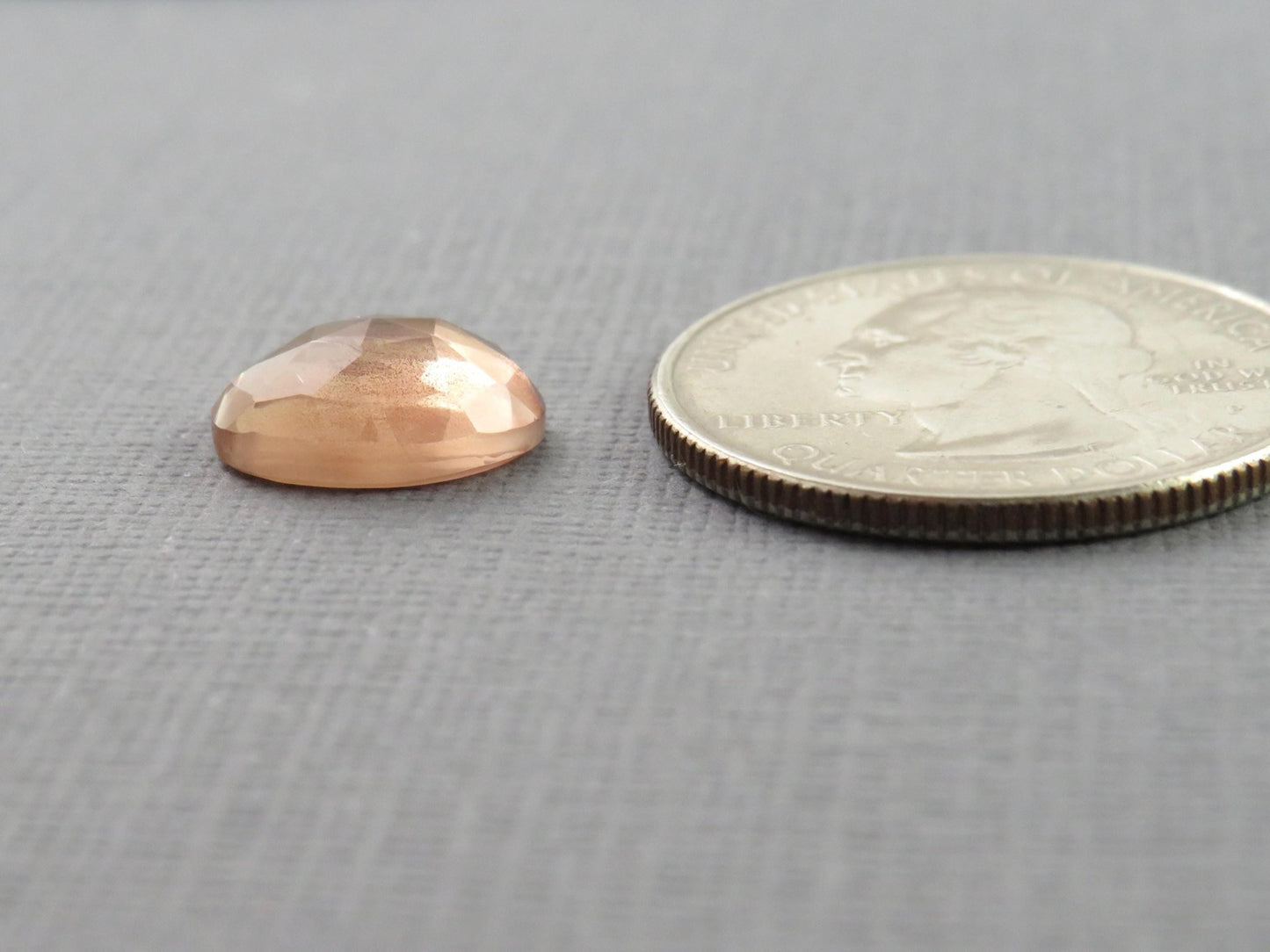 12x9 Oregon Sunstone - Rose Cut Oval | 11.7x9.3mm, 3.56ct | Oregon USA | OSR130 - Gem Enthusiast
