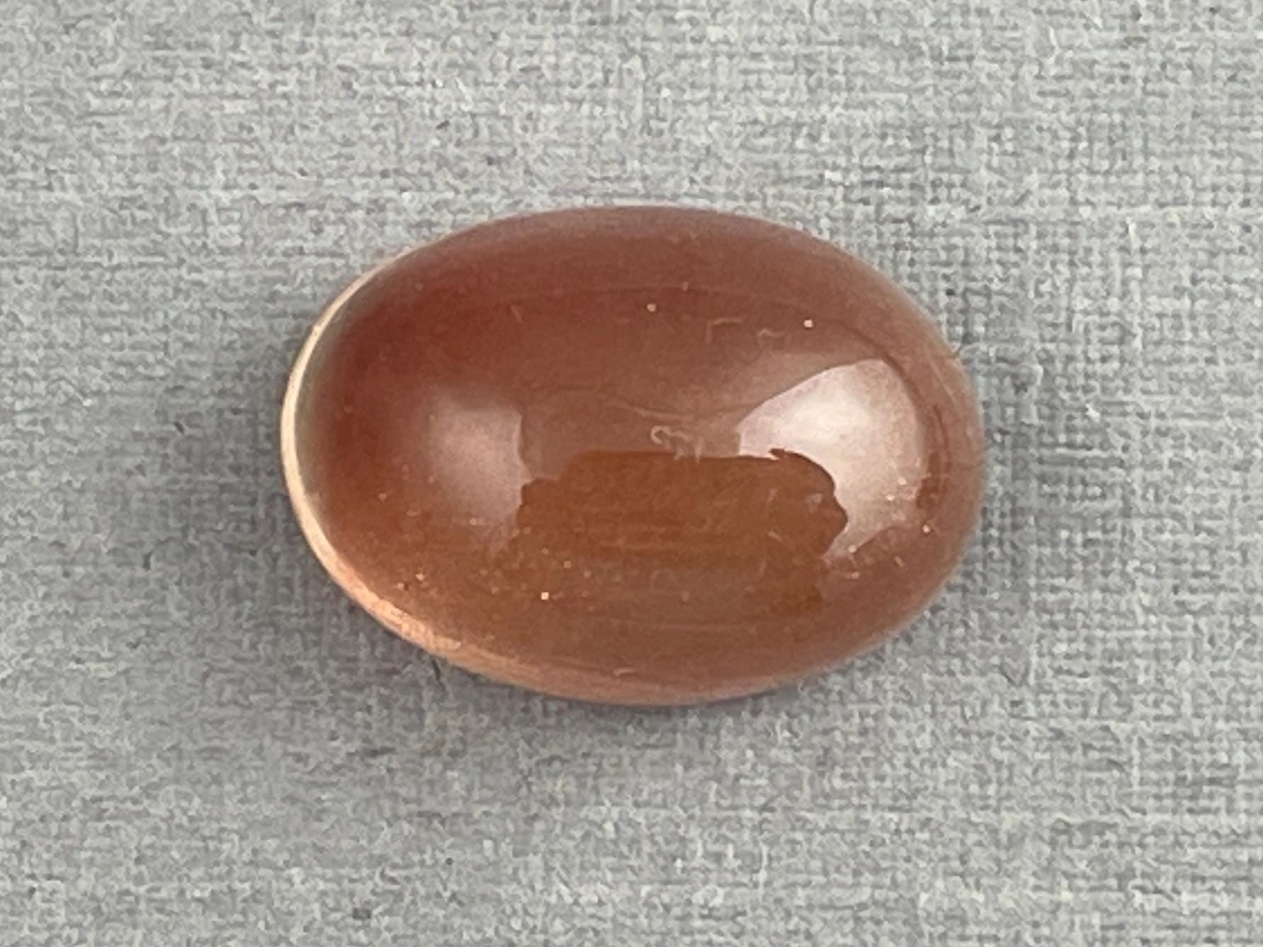 14x10 Schiller Oregon Sunstones Oval Cabochon | 7.9 carats | OSC296 - Oregon Sunstone - Gem Enthusiast