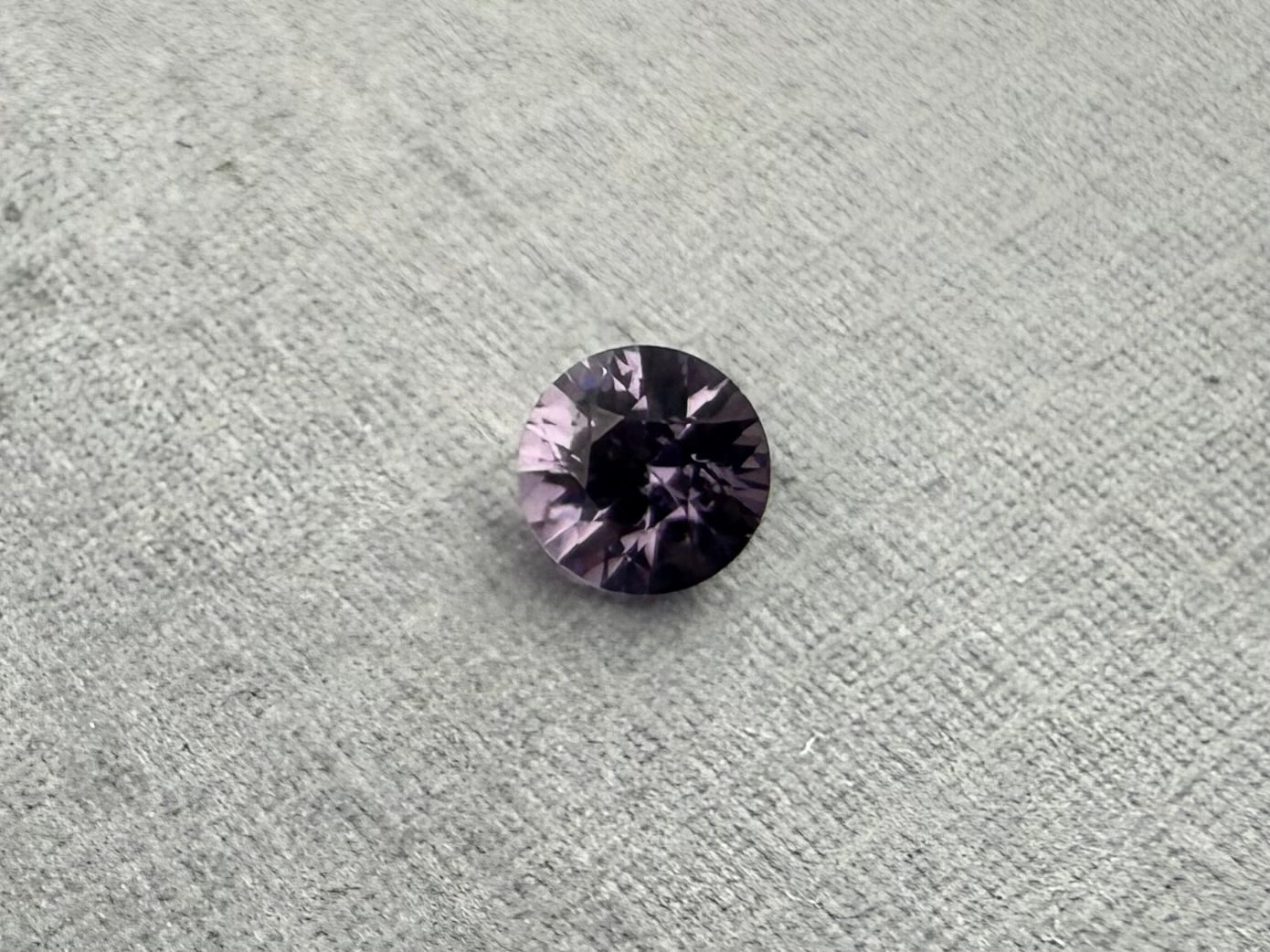 4.5 mm Natural Spinel Faceted Round | Purple Gemstone | SL106 - Spinel - Gem Enthusiast