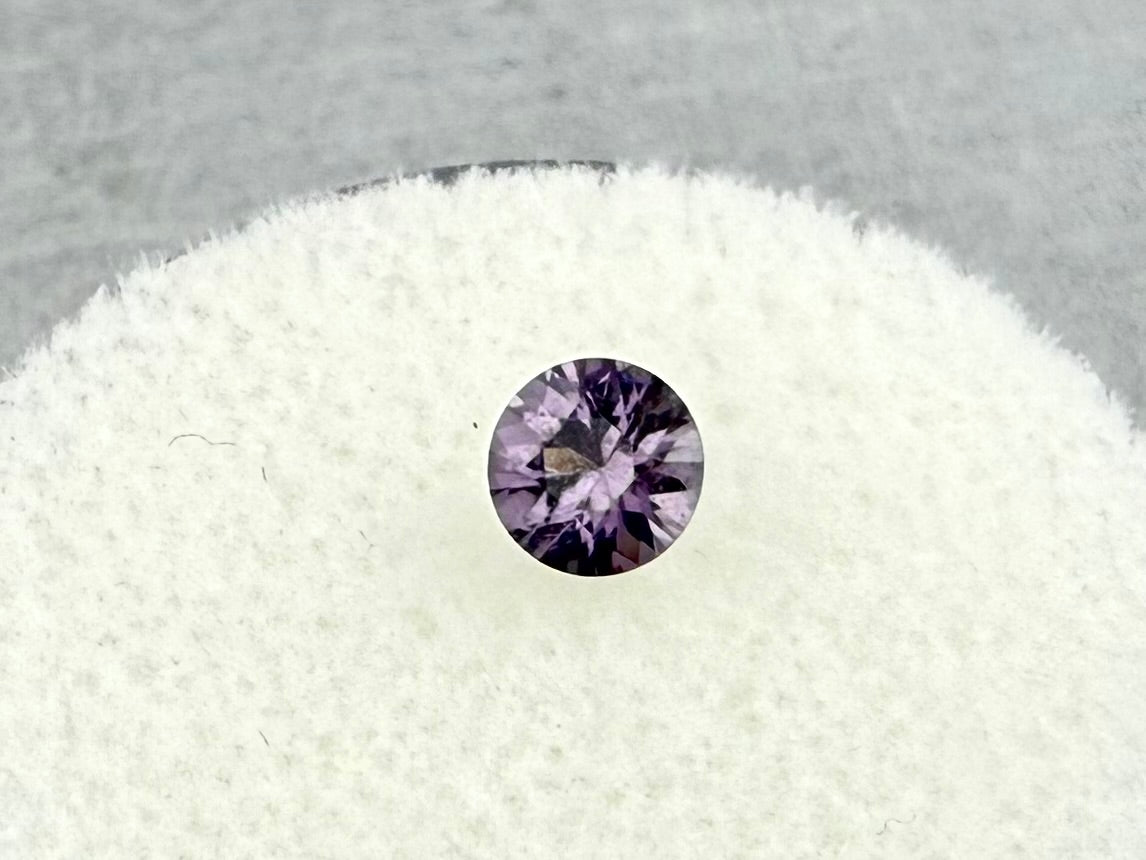 4.5 mm Natural Spinel Faceted Round | Purple Gemstone | SL106 - Spinel - Gem Enthusiast