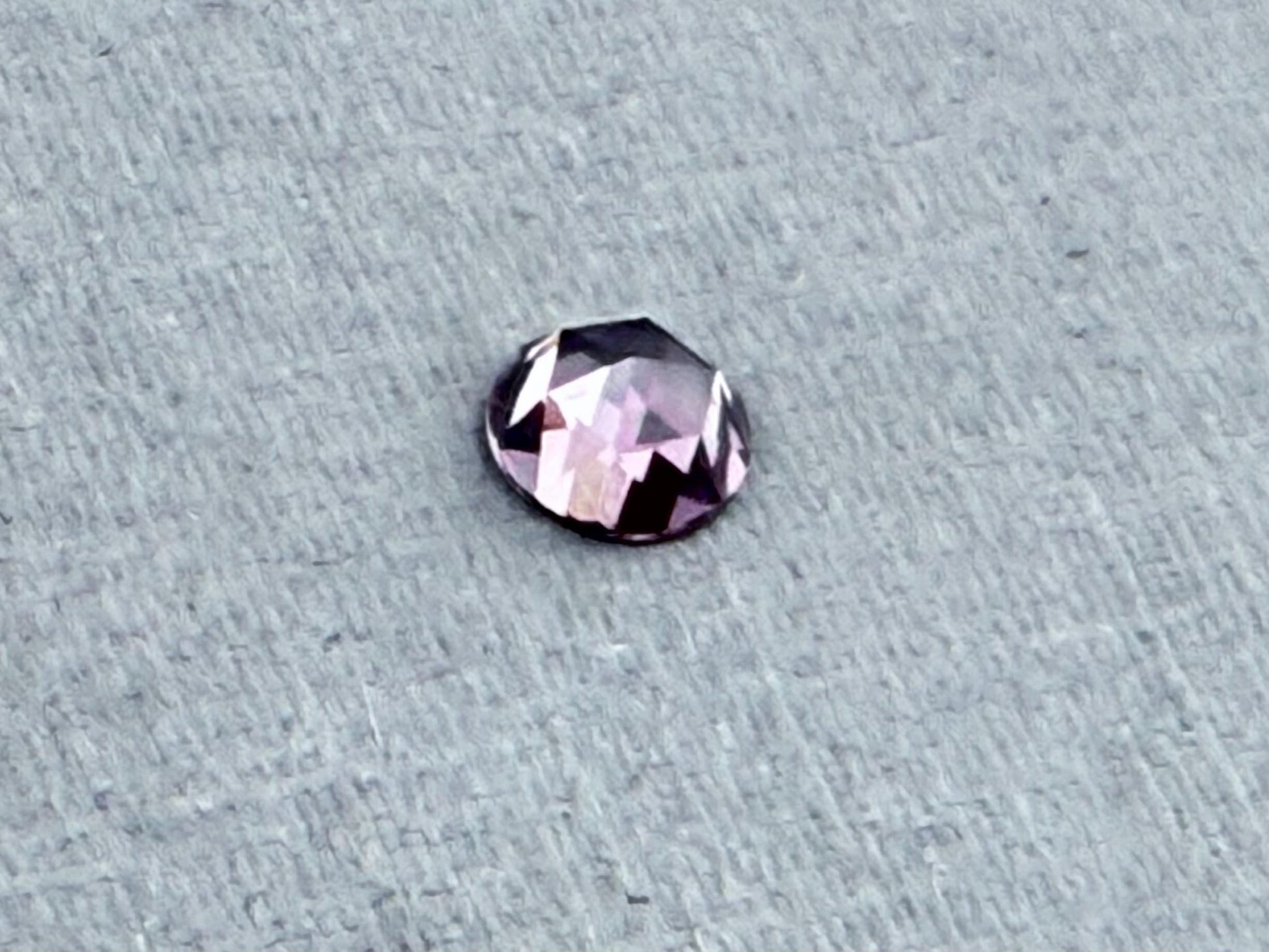 4.5mm Montana Sapphire Rose Cut | Round Cabochon | Natural Loose Gemstone | SA301 - Gem Enthusiast