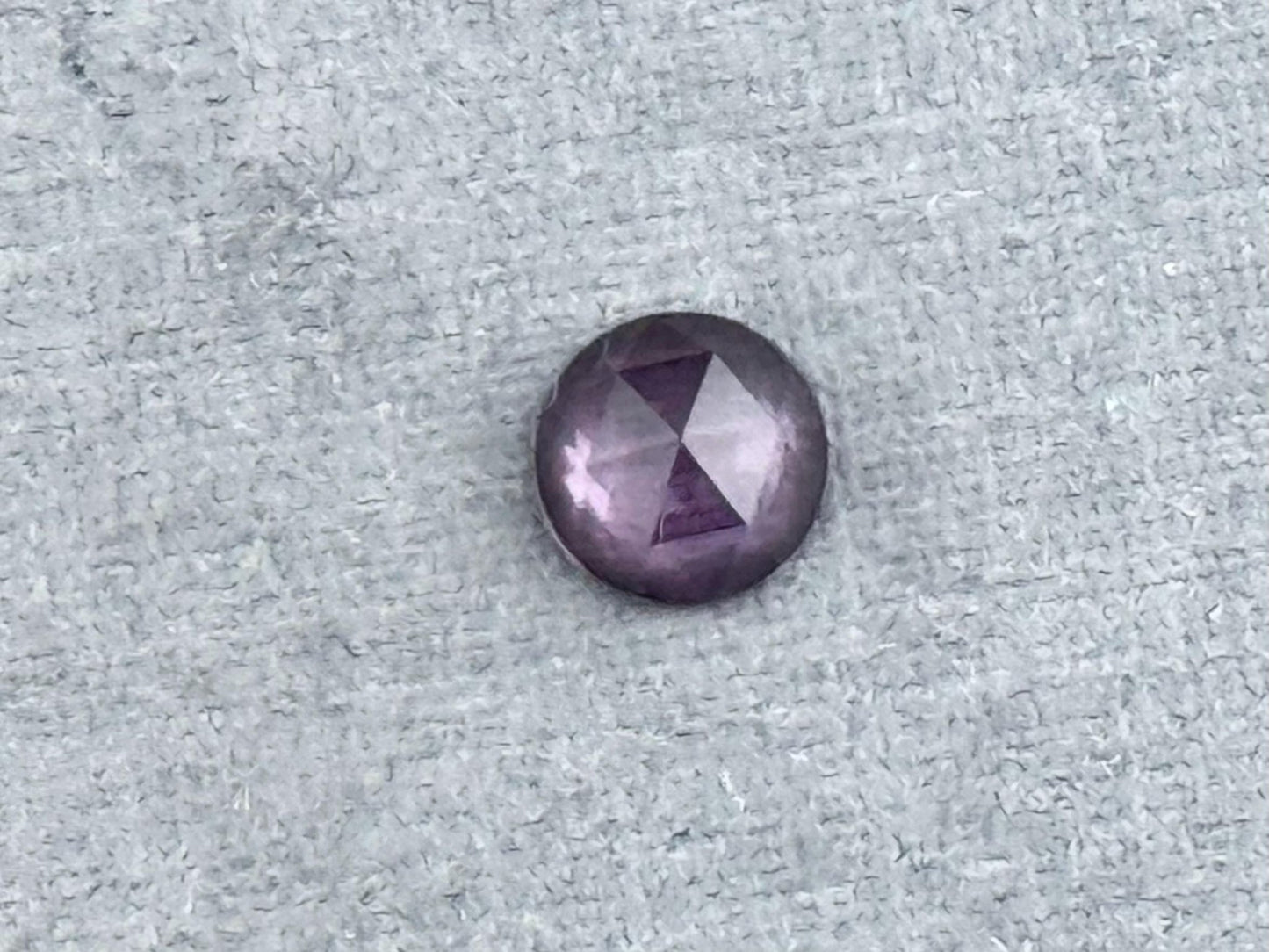 4.5mm Montana Sapphire Rose Cut | Round Cabochon | Natural Loose Gemstone | SA301 - Gem Enthusiast