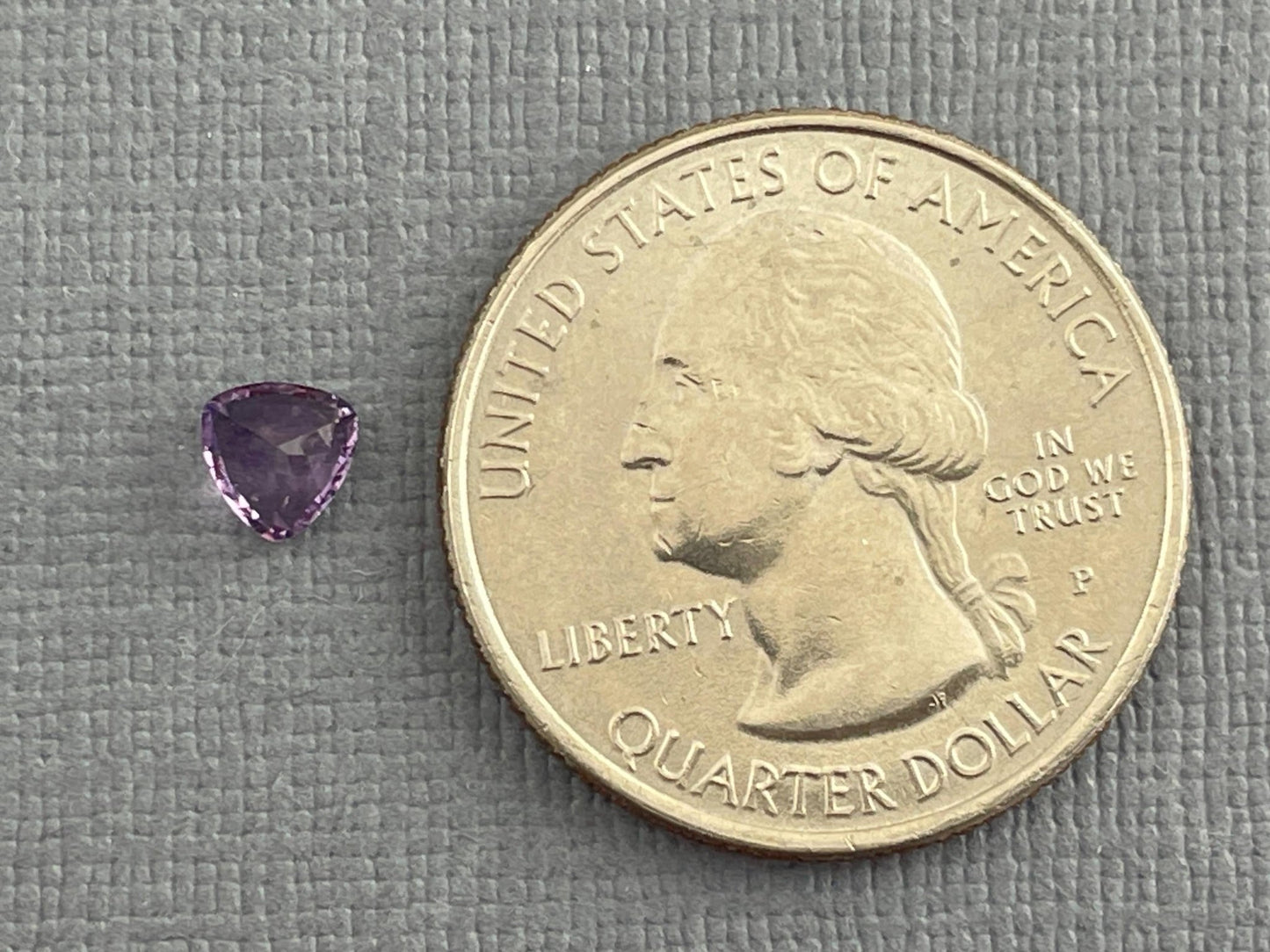 5mm Arizona Amethyst Trillion | Loose Gemstone | Ethically Sourced | Per Stone - Arizona Amethyst - Gem Enthusiast