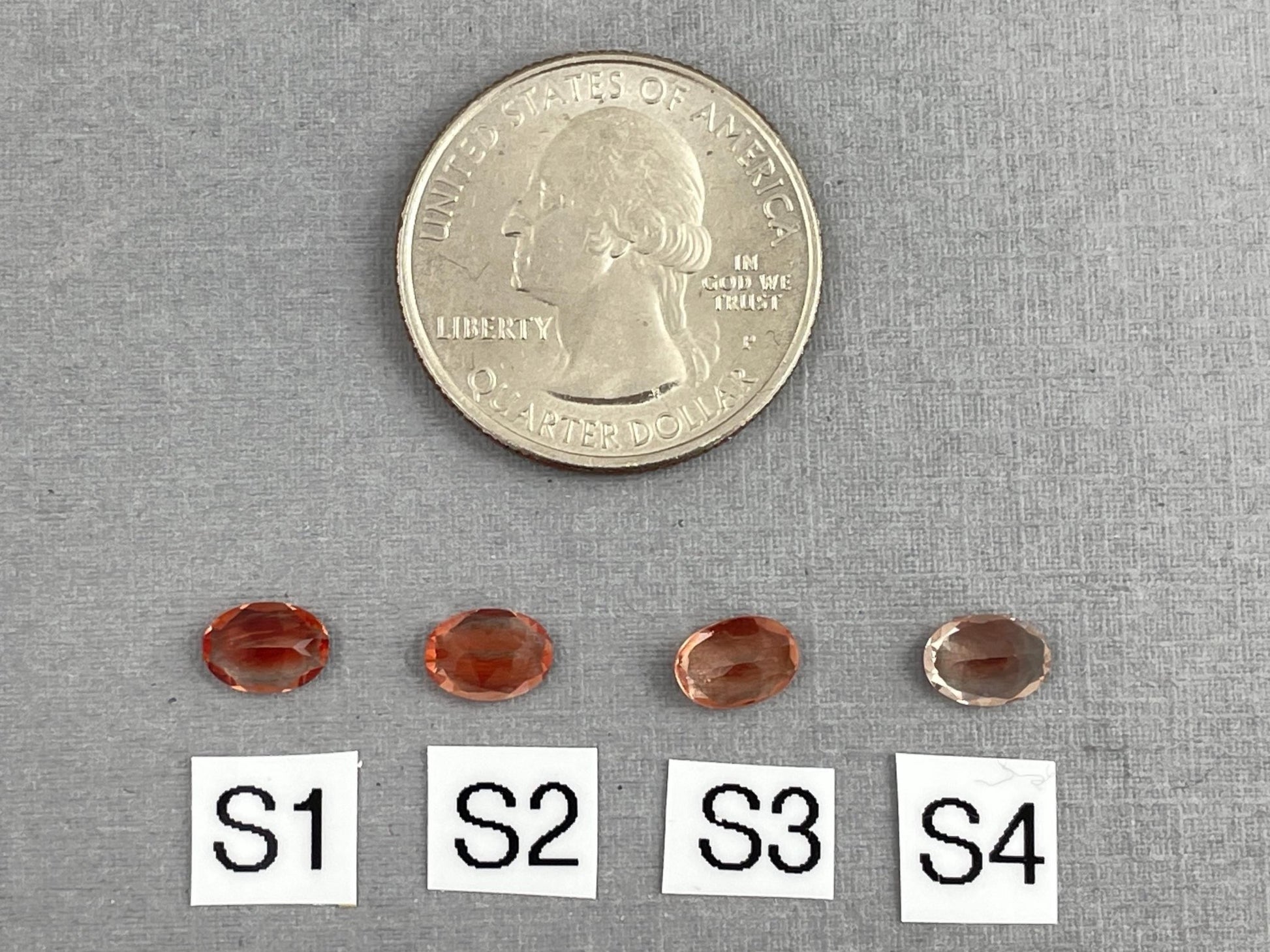 7x5 Oregon Sunstone Oval Gemstones | Mined in the USA | OSF223 - Gem Enthusiast