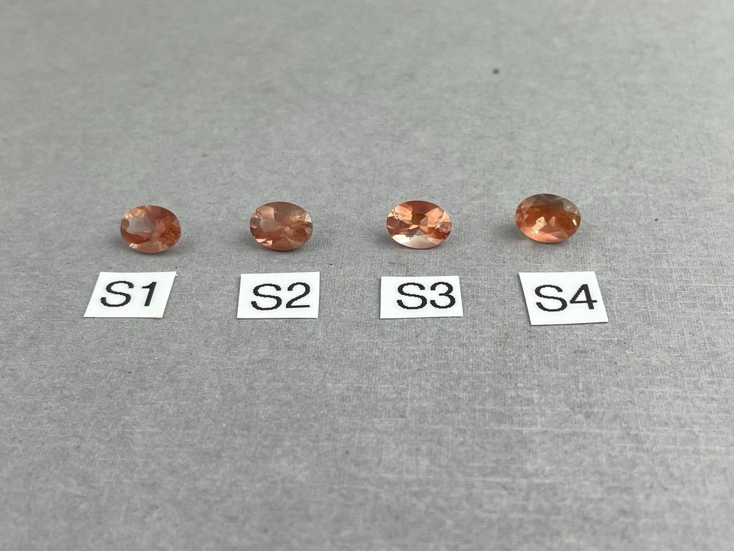 8x6 Oregon Sunstone Oval Gemstones | Mined in the USA | OSF221 - Gem Enthusiast