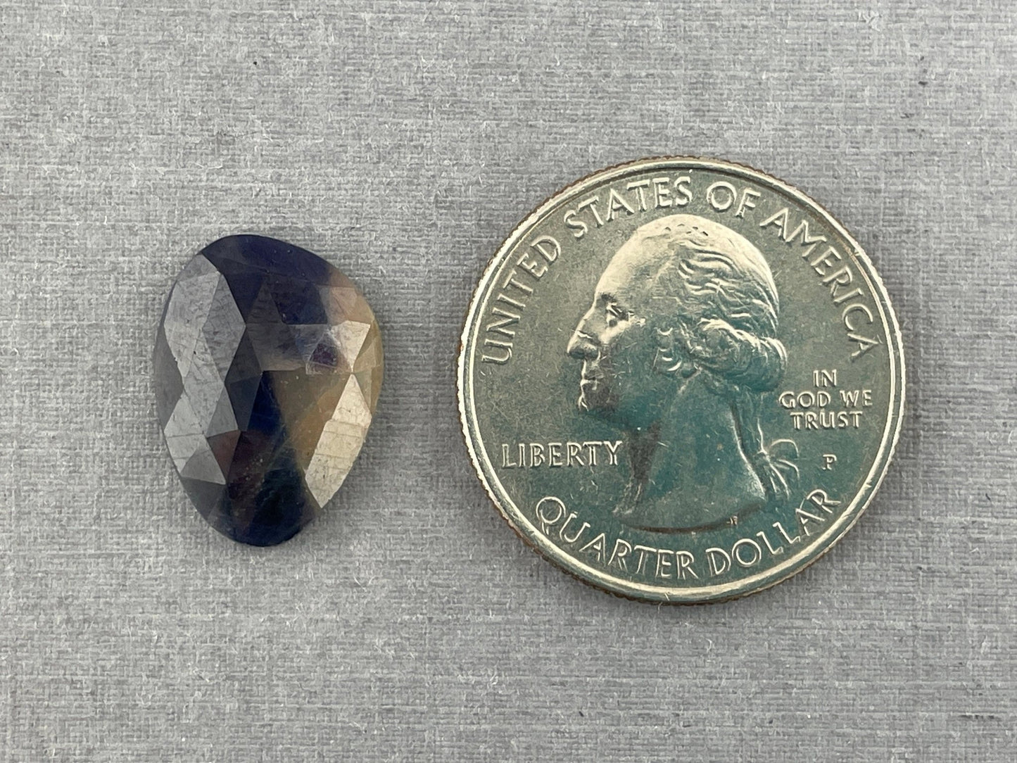 Bicolor Sapphire Rose Cut | Natural Loose Gemstones| 8.85 carats | SBC106 - Sapphire - Gem Enthusiast