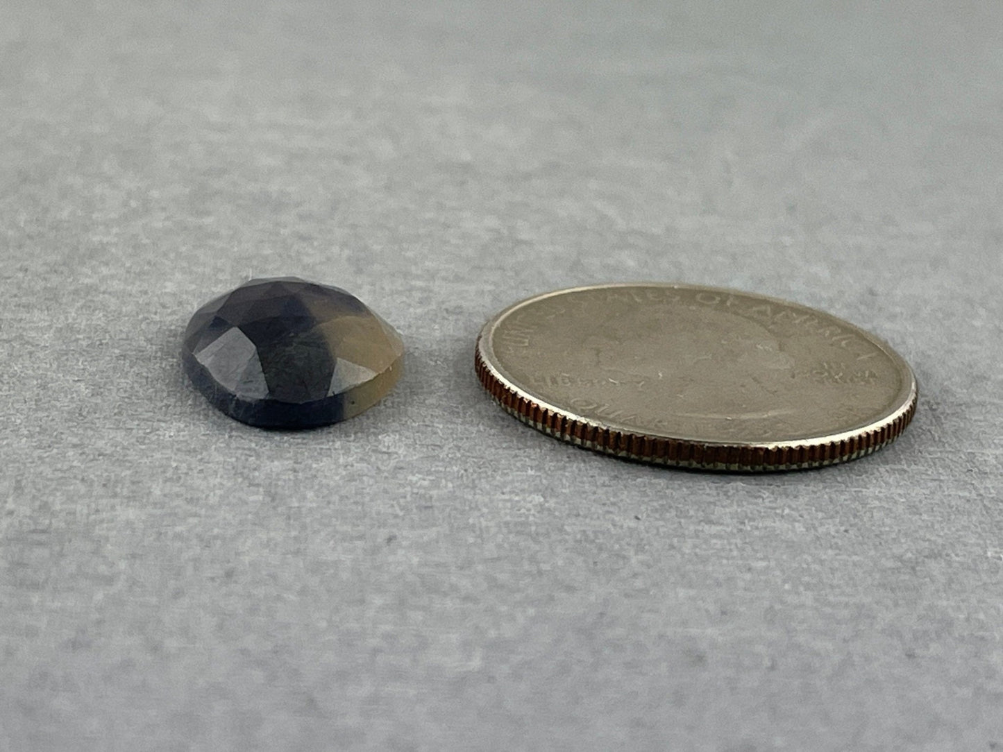 Bicolor Sapphire Rose Cut | Natural Loose Gemstones| 8.85 carats | SBC106 - Sapphire - Gem Enthusiast