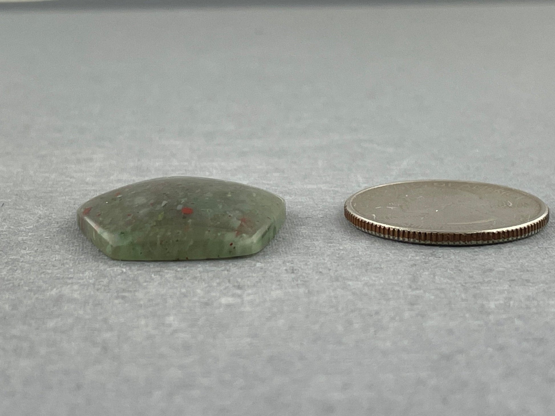 Cherry Orchard Agate | 27x25 mm | Large Natural Loose Cabochon Gemstone | AG250 - Gem Enthusiast