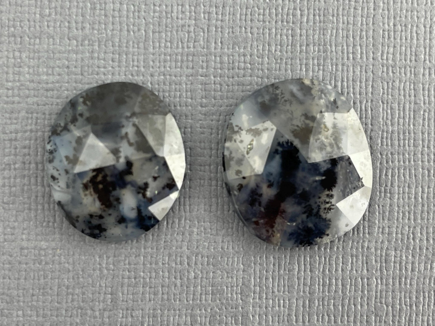 Dendritic Opal Rose Cut Lot | Gemstone Cabochon | OD102 S2 S3 - Gem Enthusiast