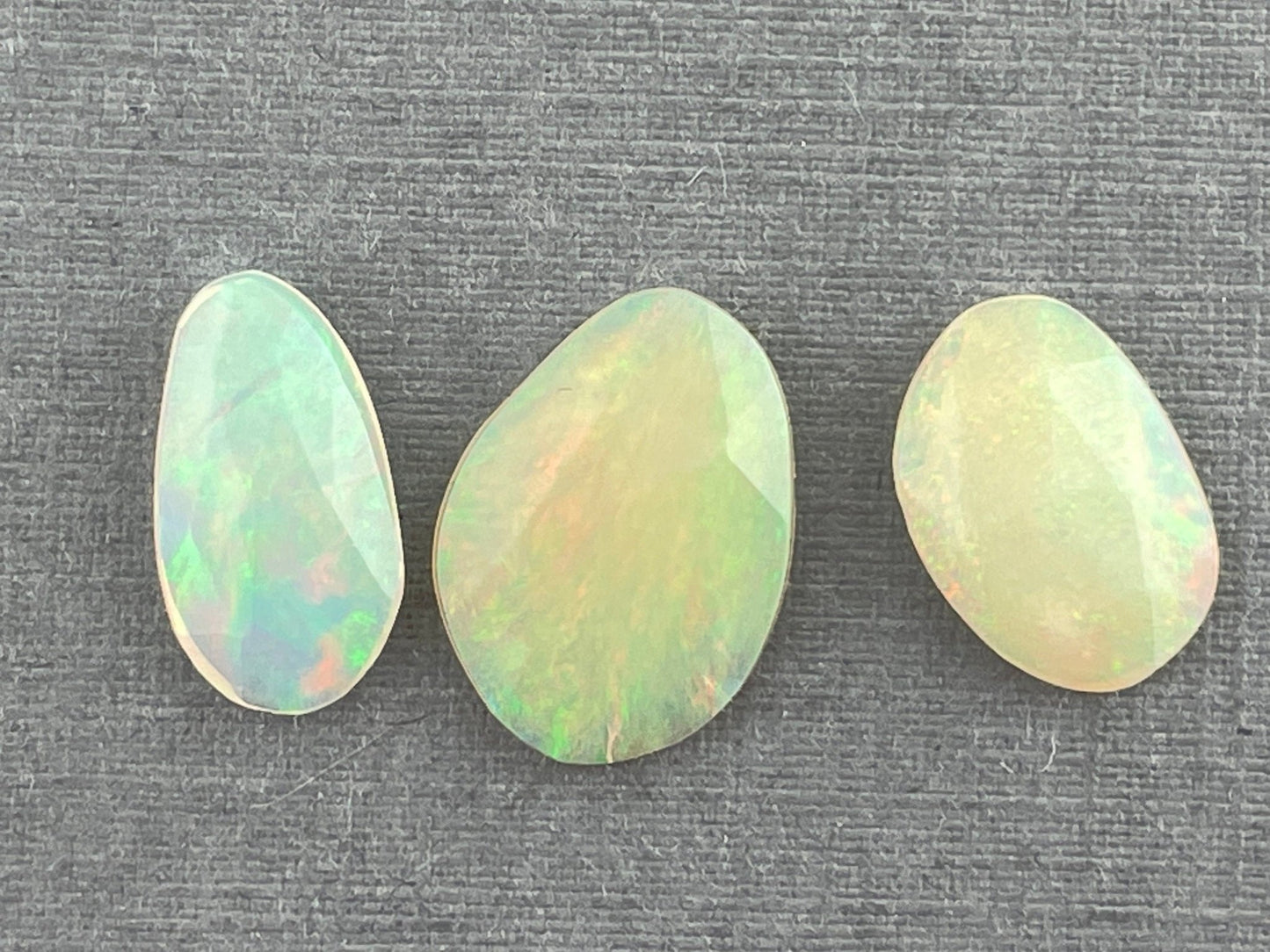 Ethiopian Opals with Fire Lot | Rose Cut Gemstone | 2.46 carats | OP423 - Opal - Gem Enthusiast