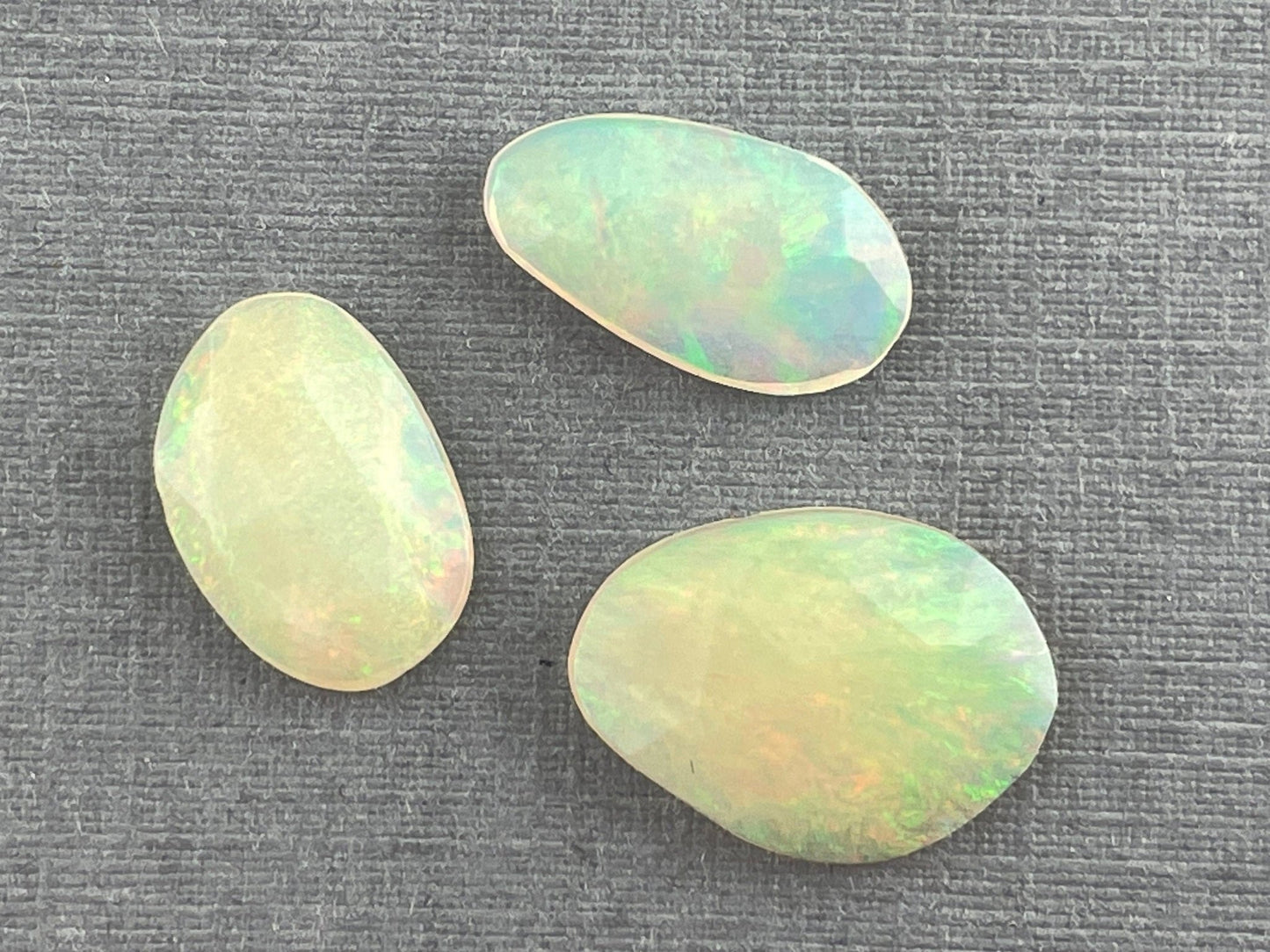 Ethiopian Opals with Fire Lot | Rose Cut Gemstone | 2.46 carats | OP423 - Opal - Gem Enthusiast