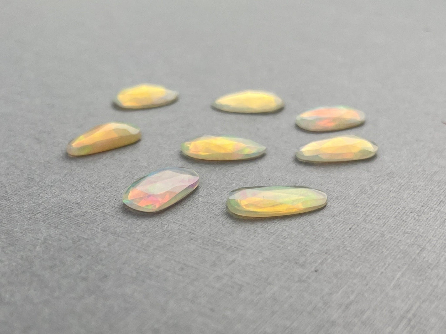 Ethiopian Opals with Fire | Rose Cut Gemstone Lot | 8 carats | OP467 - Opal - Gem Enthusiast