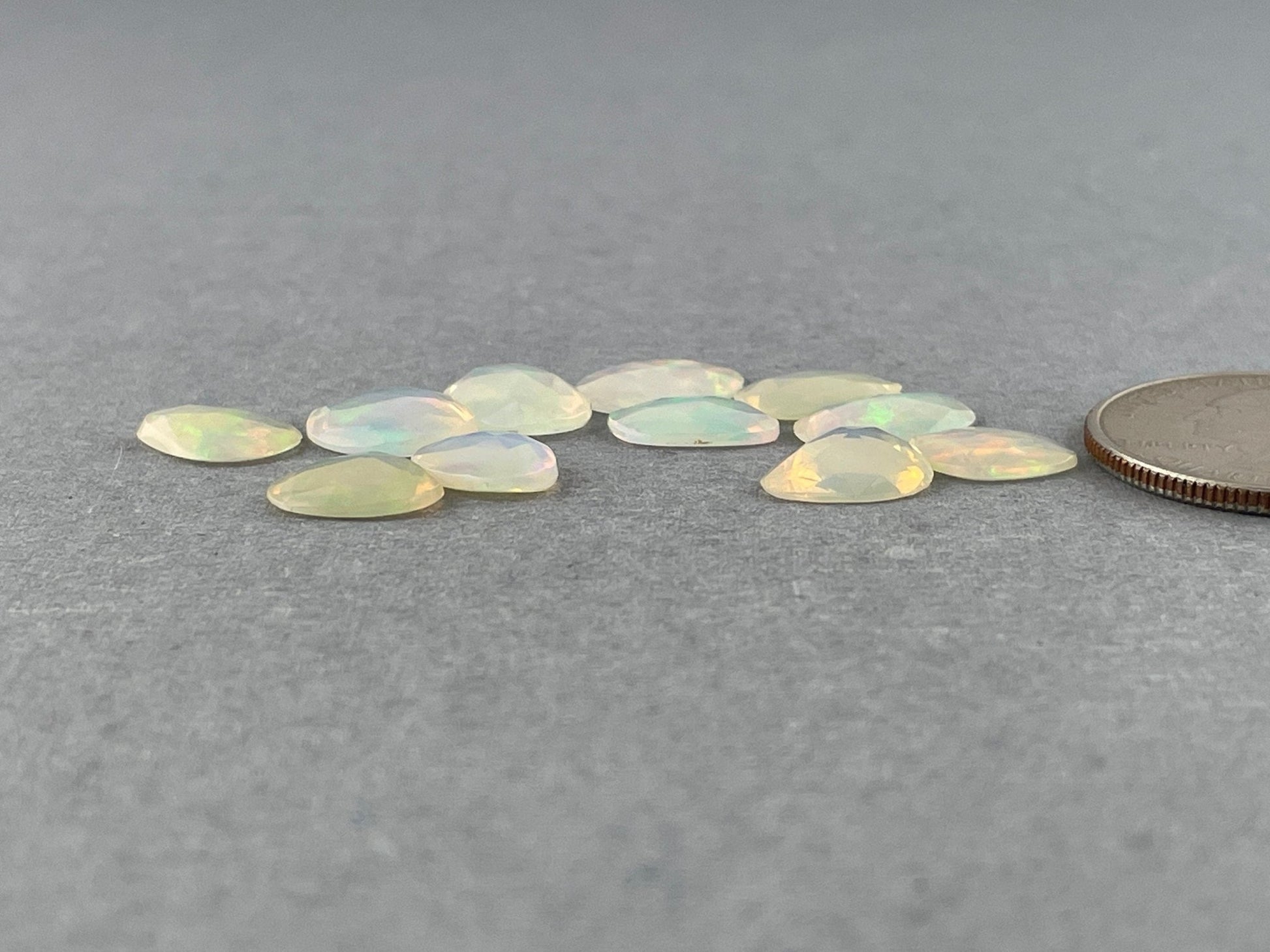 Ethiopian Opals with Fire | Rose Cut Gemstone Lot | OP440 - Opal - Gem Enthusiast