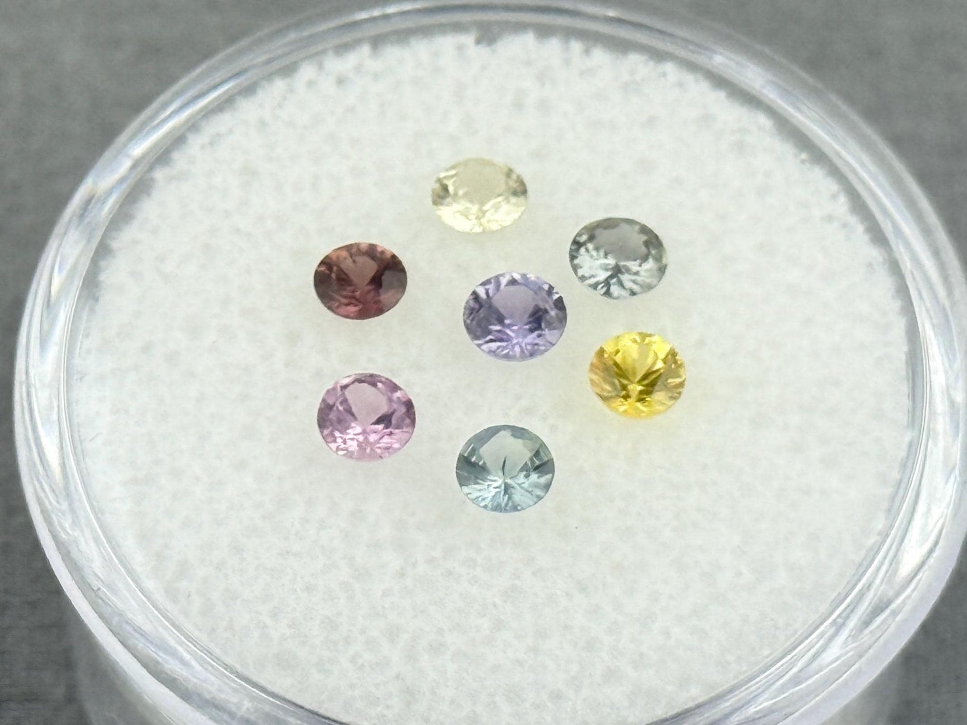 Fancy Sapphire Faceted Lot | 3.3mm | Natural Gemstones | 1 carat | SF126 - Gem Enthusiast