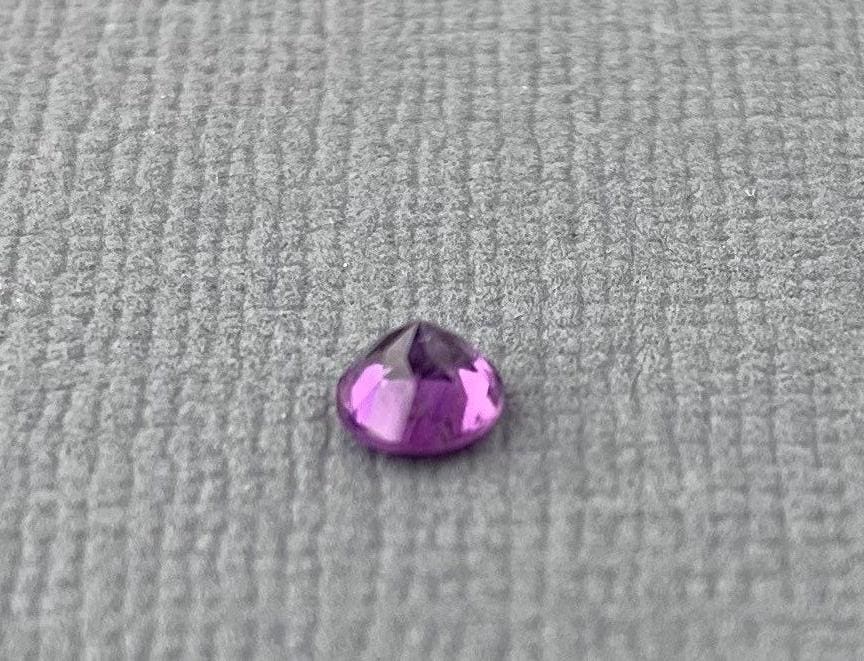 Four Peaks Arizona Amethyst | 3mm or 3.5mm Round Loose Gemstone | Ethically Sourced - Gem Enthusiast