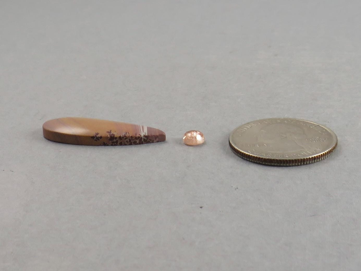 Gemstone Set | Oregon Sunstone and Sonora Jasper | SET117 - Gem Enthusiast