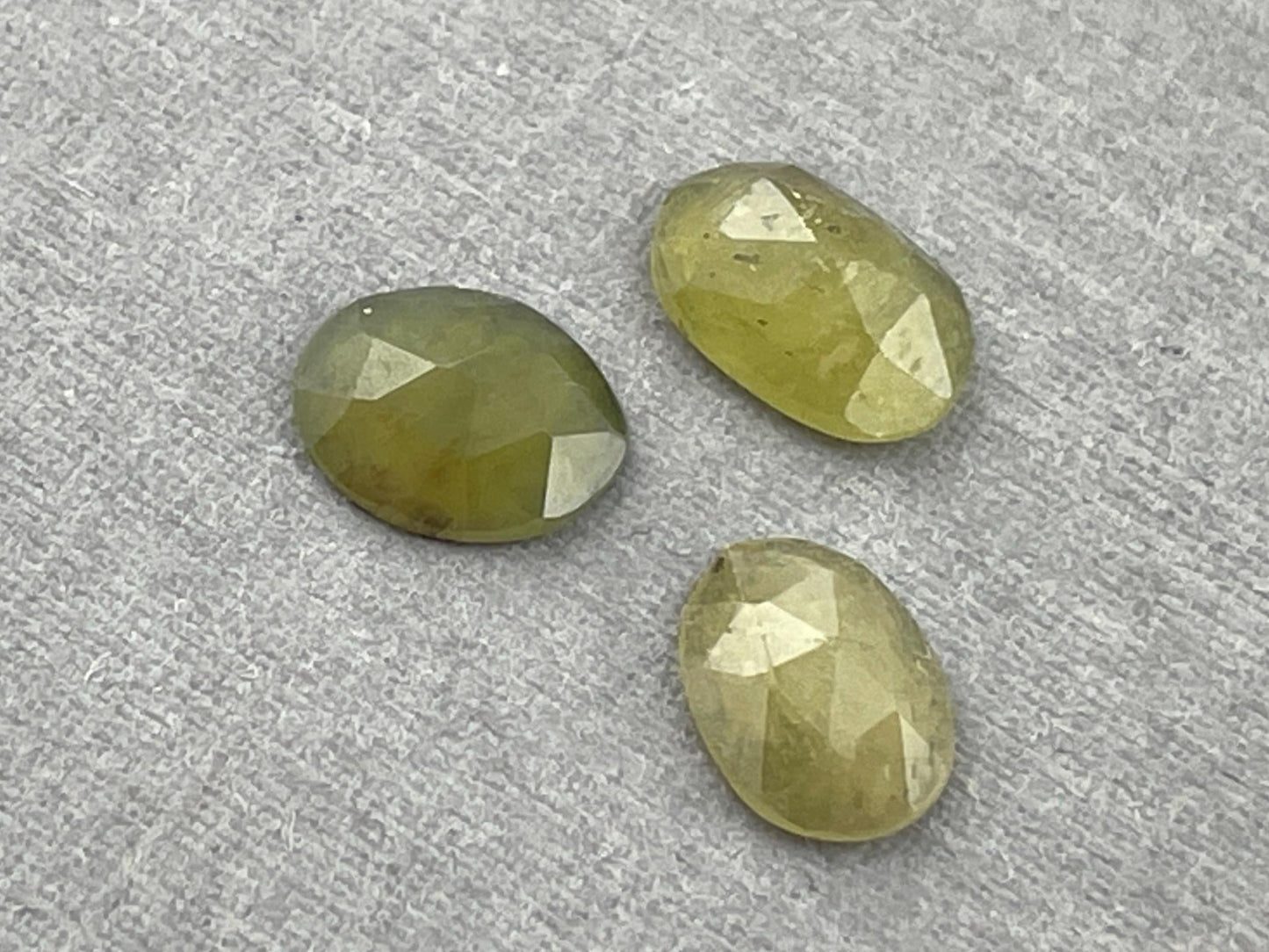 Green Sapphire Rose Cut Lot | Loose Gemstones | SRO317 - Gem Enthusiast