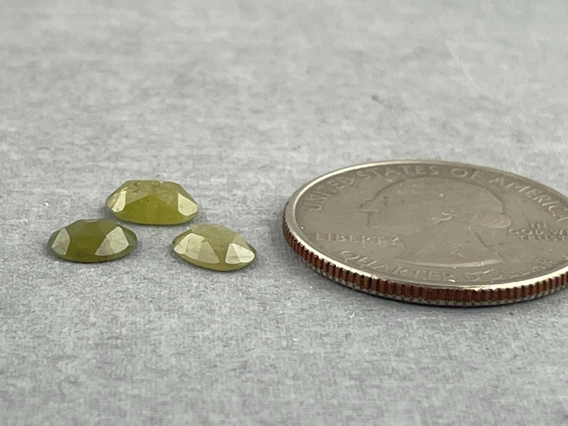 Green Sapphire Rose Cut Lot | Loose Gemstones | SRO317 - Gem Enthusiast