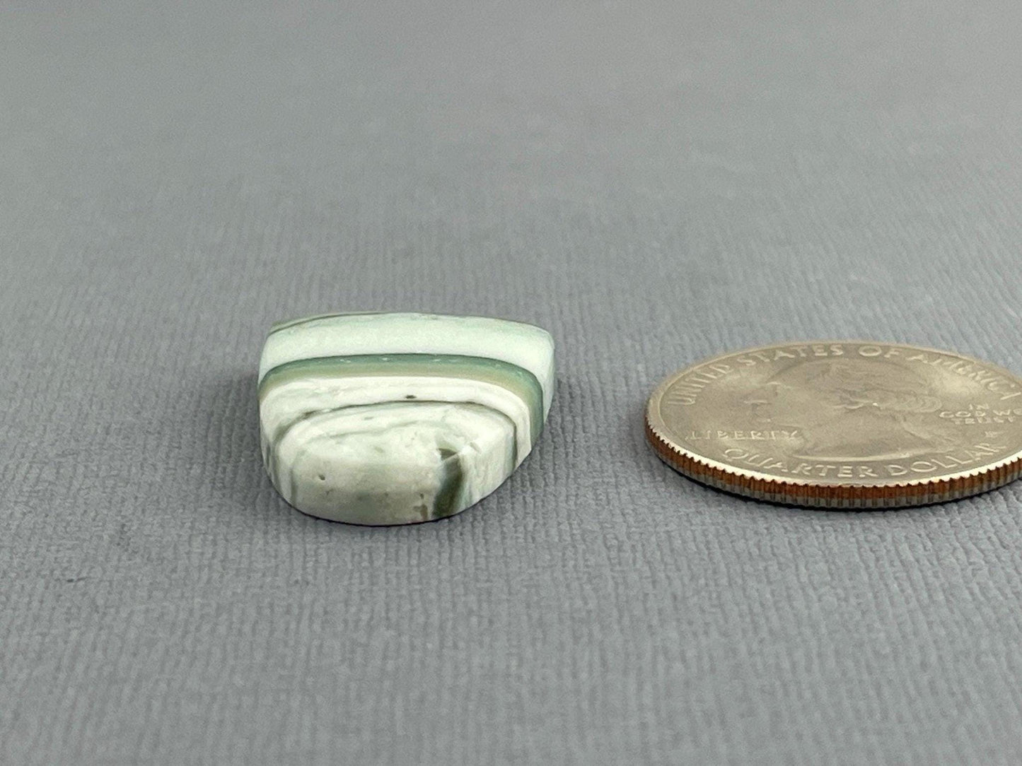 Saturn Chalcedony Cabochon | 25x18 mm | Natural Loose Gemstone | CA317 - - GemEnthusiast