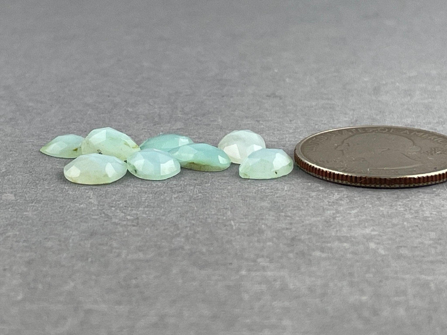 Peruvian Opal Rose Cut Lot | Natural Gemstone from Peru | 8 carats | PO430 - Peruvian Opal - GemEnthusiast