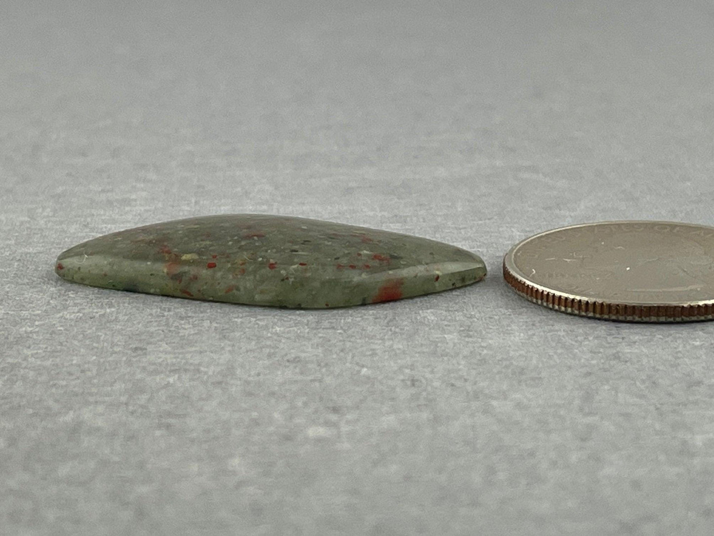 Cherry Orchard Agate | 37x18 mm | Large Natural Loose Cabochon Gemstone | AG252 - - GemEnthusiast