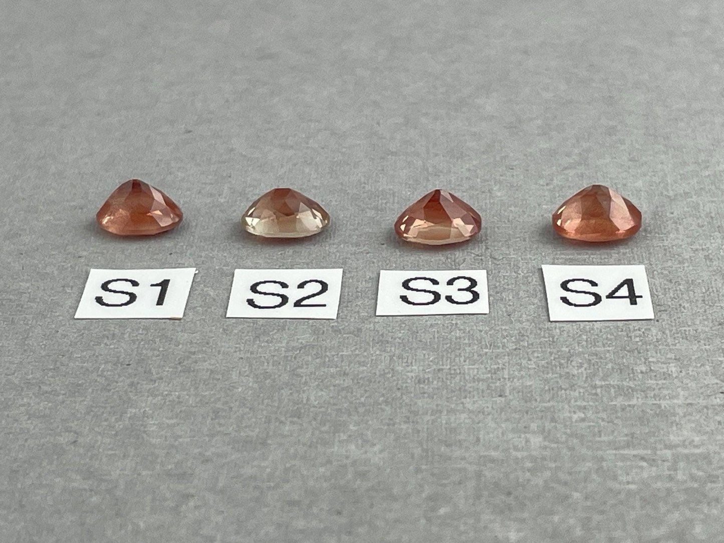 8x6 Oregon Sunstone Oval Gemstones | Mined in the USA | OSF222 - - GemEnthusiast