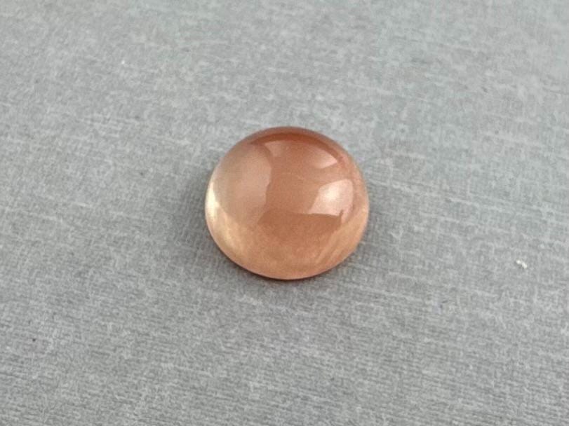 11mm Oregon Sunstone Round Cabochon | 5.19 carats | OSC315 - Oregon Sunstone - GemEnthusiast