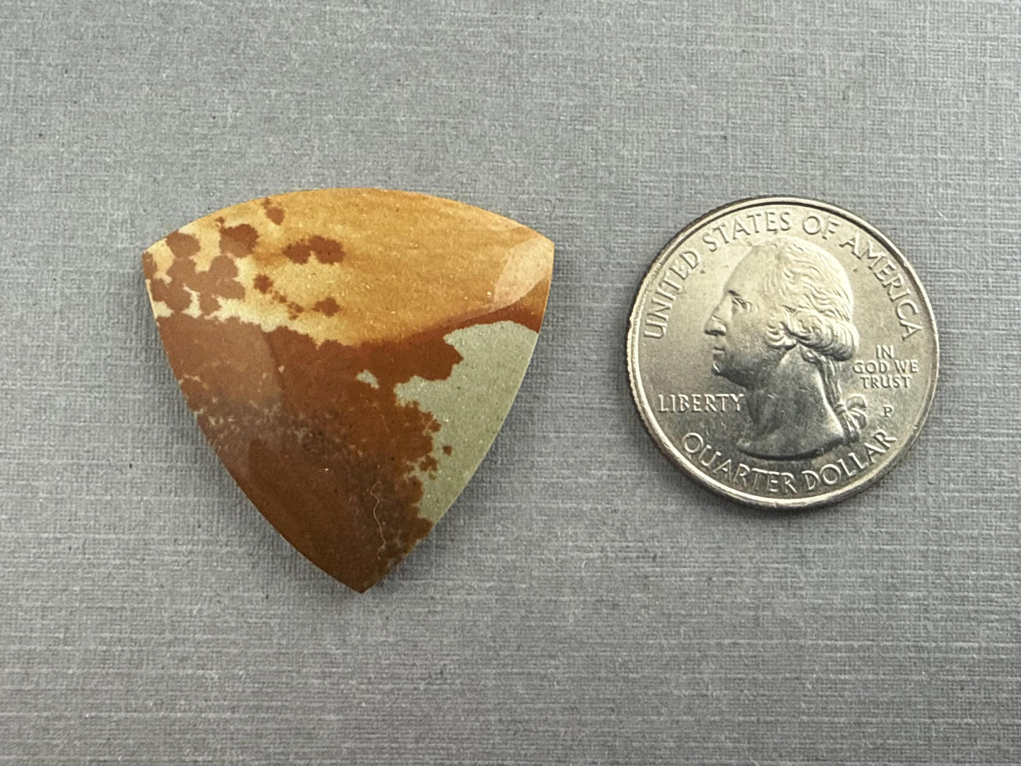 Owyhee Picture Jasper Cabochon | Oregon Idaho Gemstone | Mined in the USA | JS302 - Owyhee Jasper, Picture Jasper - GemEnthusiast