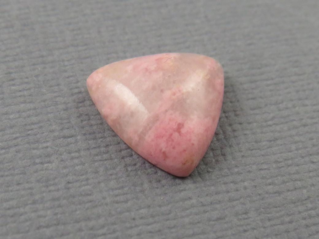 Sunset Rhodonite | 11.5mm | Natural Cabochon Mined in Italy | RD104 - Sunset Rhodonite, Spessartite Garnet - GemEnthusiast