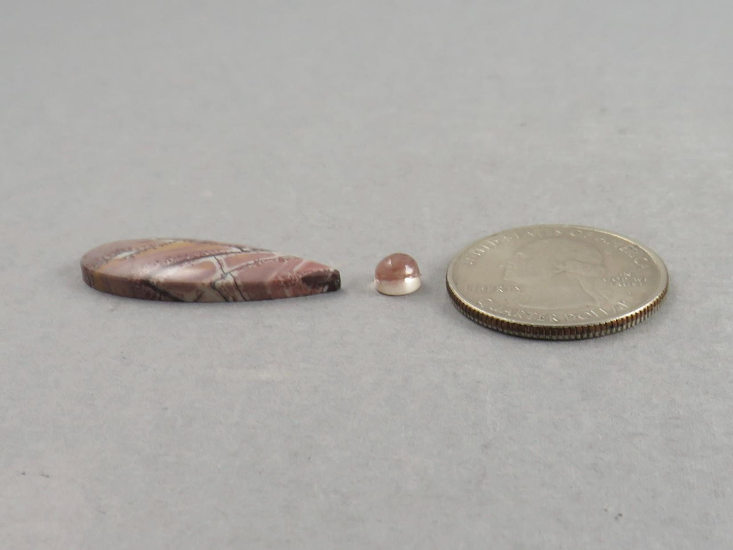Gemstone Set | Oregon Sunstone and Sonora Jasper | SET118 - Oregon Sunstone, Sonora Jasper - GemEnthusiast