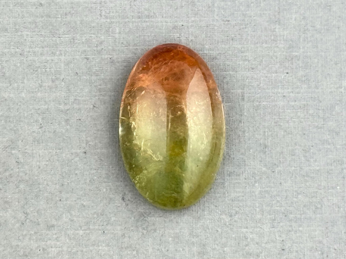 Incredible Watermelon Tourmaline Oval Cabochon | Natural Gemstones | 25x16 mm | P203 - Gem Enthusiast