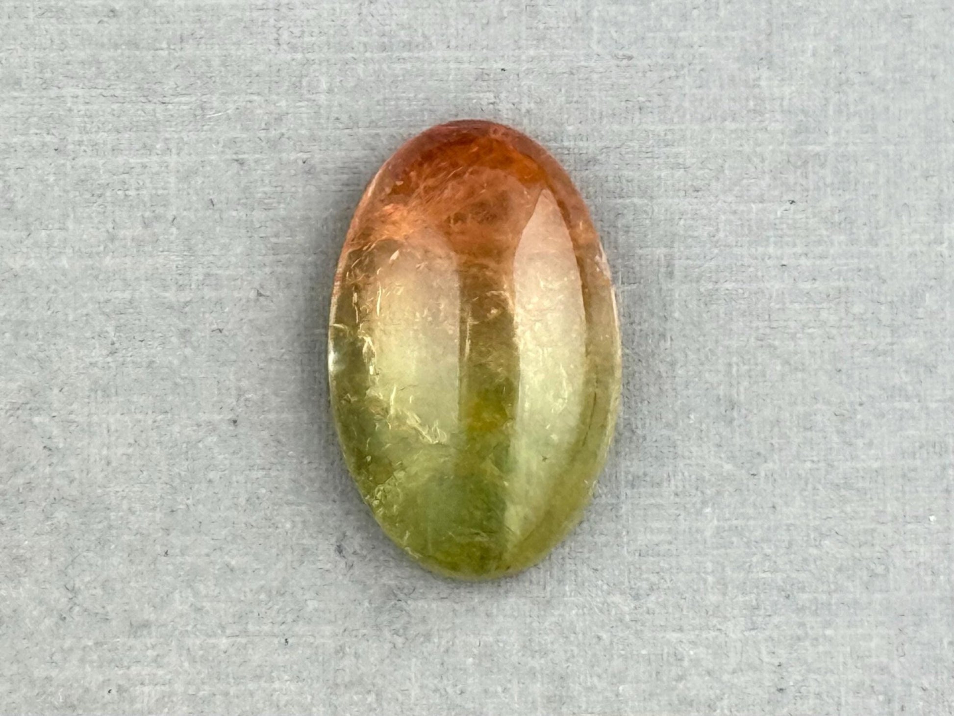 Incredible Watermelon Tourmaline Oval Cabochon | Natural Gemstones | 25x16 mm | P203 - Gem Enthusiast