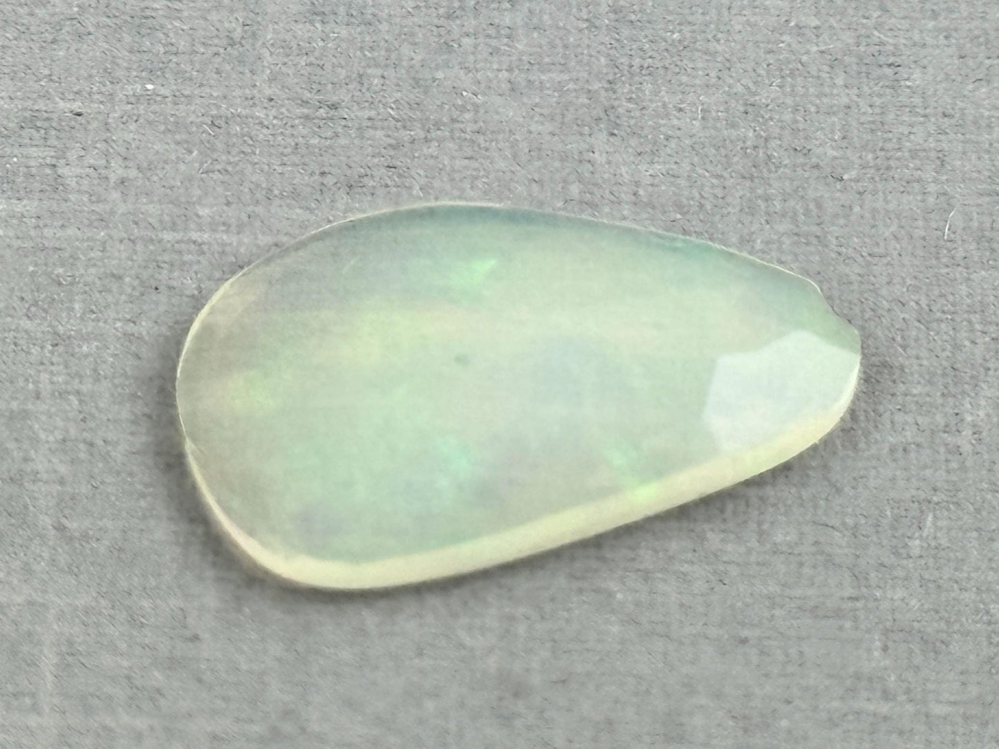 Large Ethiopian Opal with Fire | 18x12x2.7 | Rose Cut Gemstone| 2.77 cts | OP484 - Opal - Gem Enthusiast