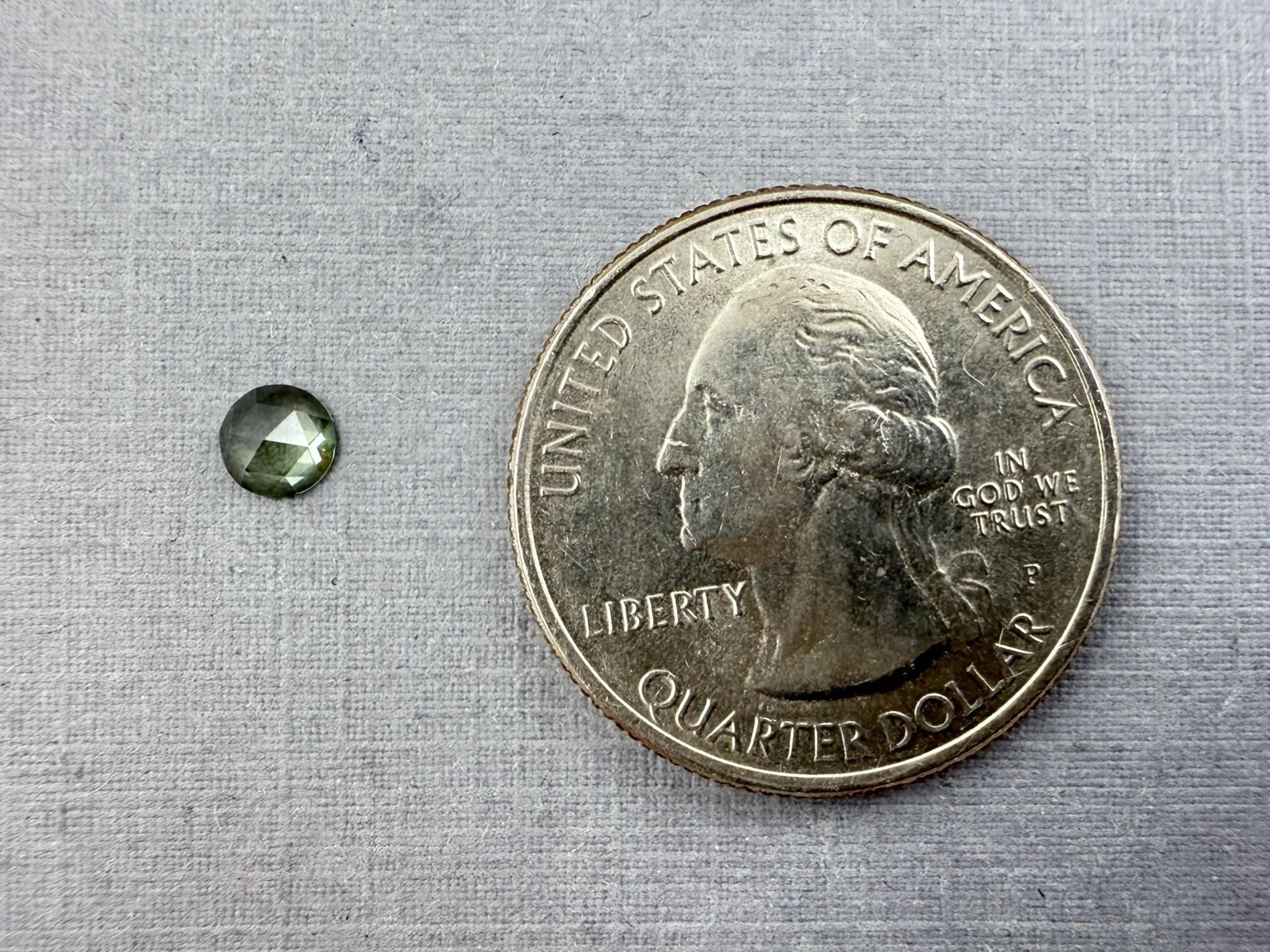 Montana Sapphire Rose Cut | 5mm Round Cabochon | Natural Loose Gemstone | SA300 - Gem Enthusiast