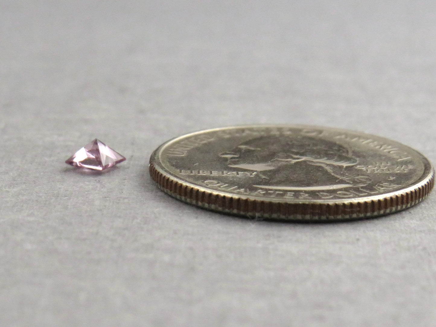Natural Spinel Faceted Princess Cut | 3.9mm | Purple Pink Gemstone | SL114 - Gem Enthusiast