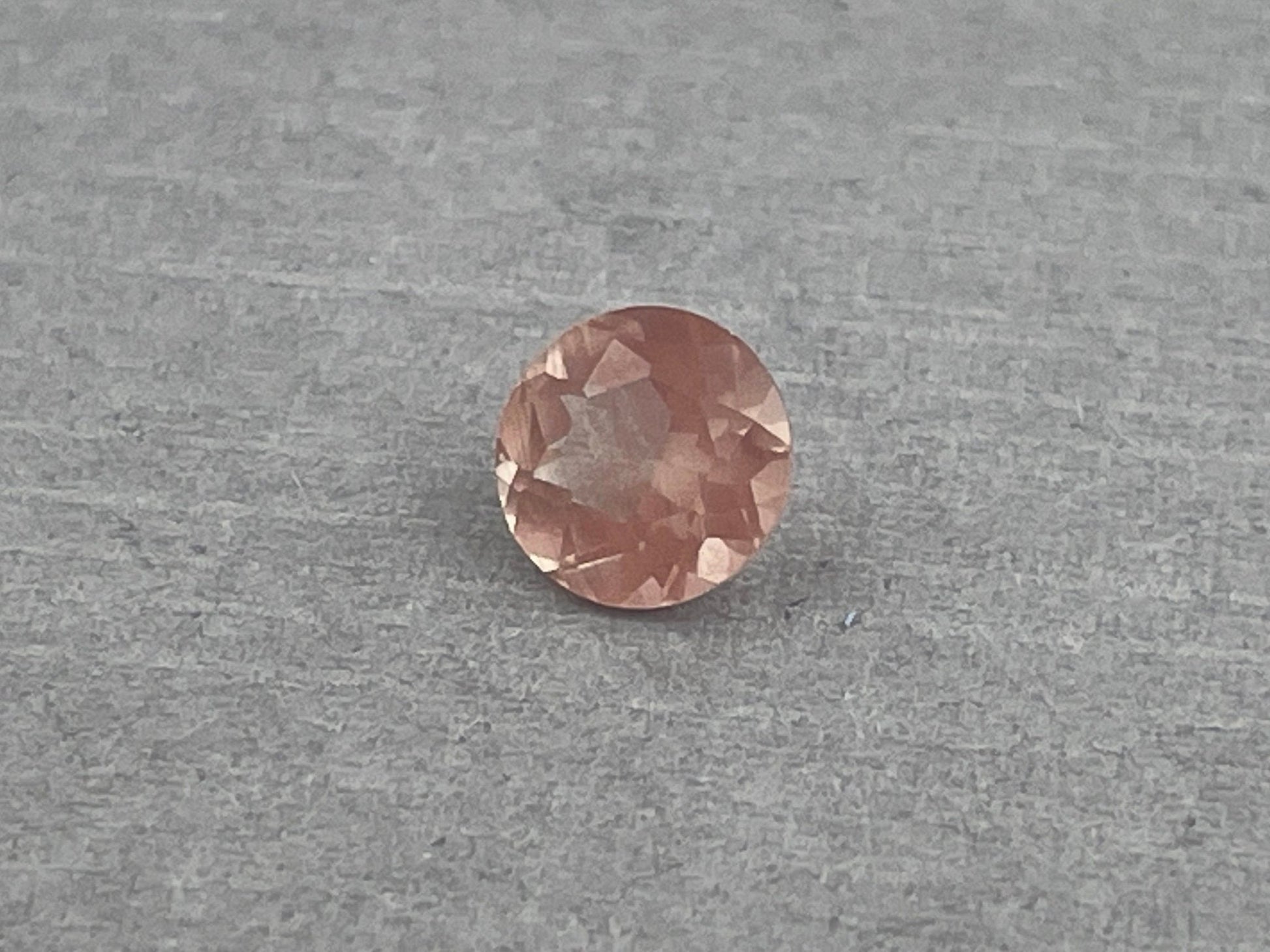 Oregon Sunstone 6mm Round Faceted Ethically Sourced Gemstone | OSF144 - Oregon Sunstone - Gem Enthusiast