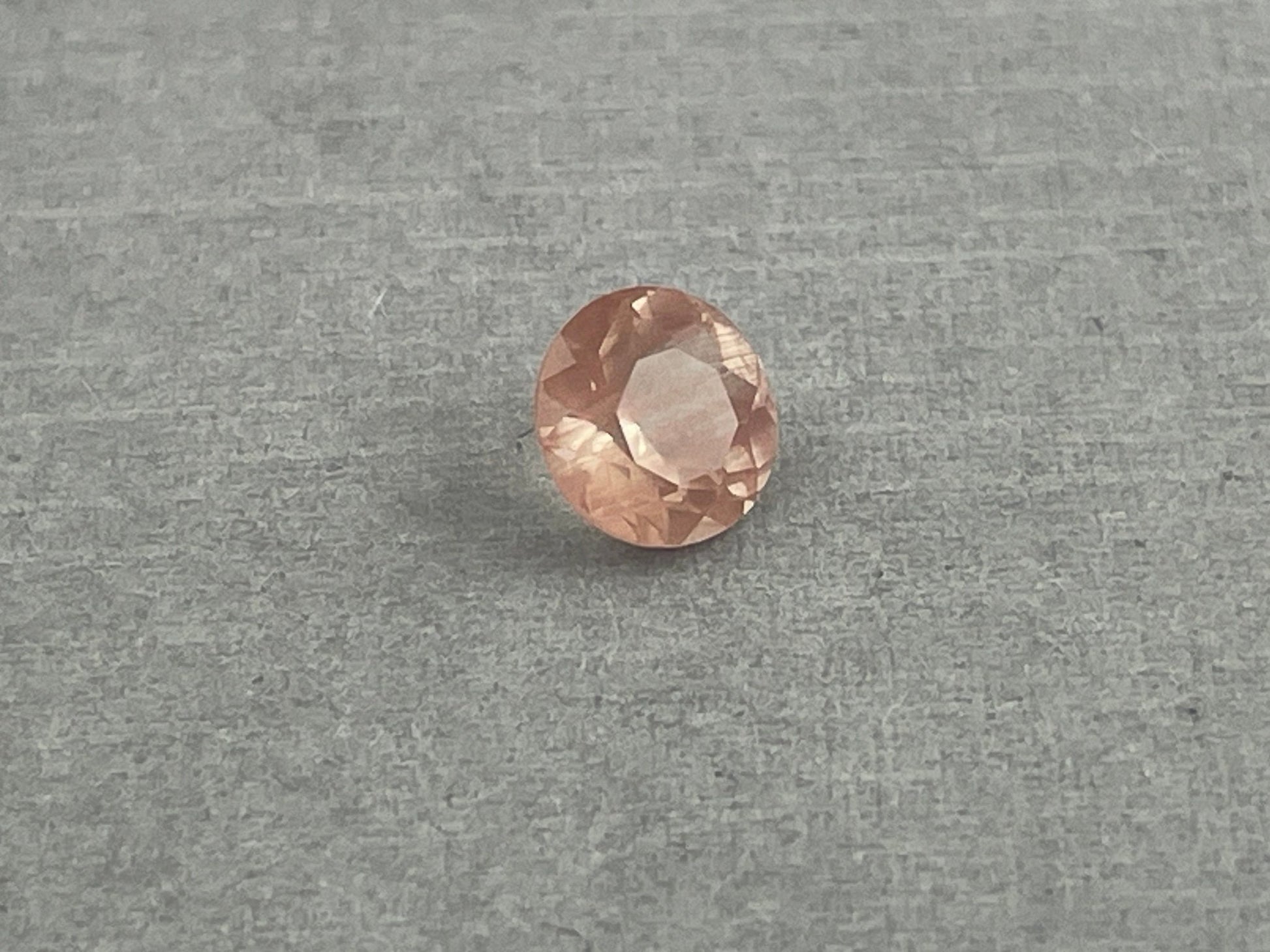 Oregon Sunstone 6mm Round Faceted Ethically Sourced Gemstone | OSF144 - Oregon Sunstone - Gem Enthusiast