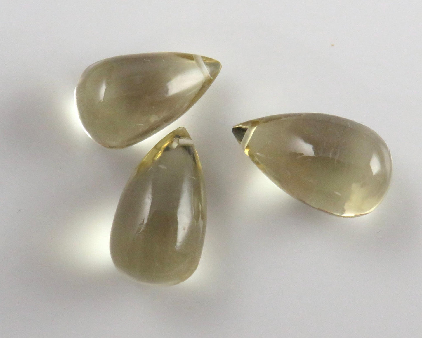 Oregon Sunstone - Bead | 15.5x9 (2), 16mm, 24.3ct | Oregon USA | OSB109 - Gem Enthusiast
