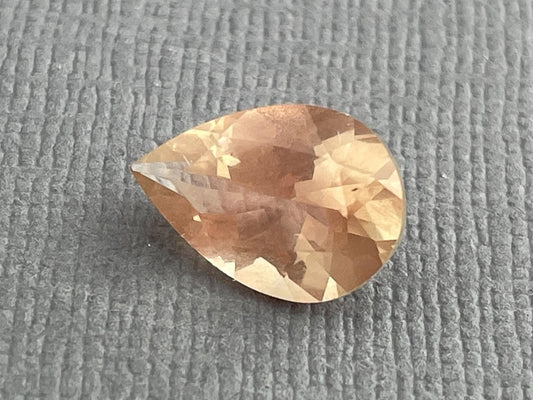 Oregon Sunstone Pear Gemstone | 12x8 mm | 2.4 carats | OSF188 - Oregon Sunstone - Gem Enthusiast