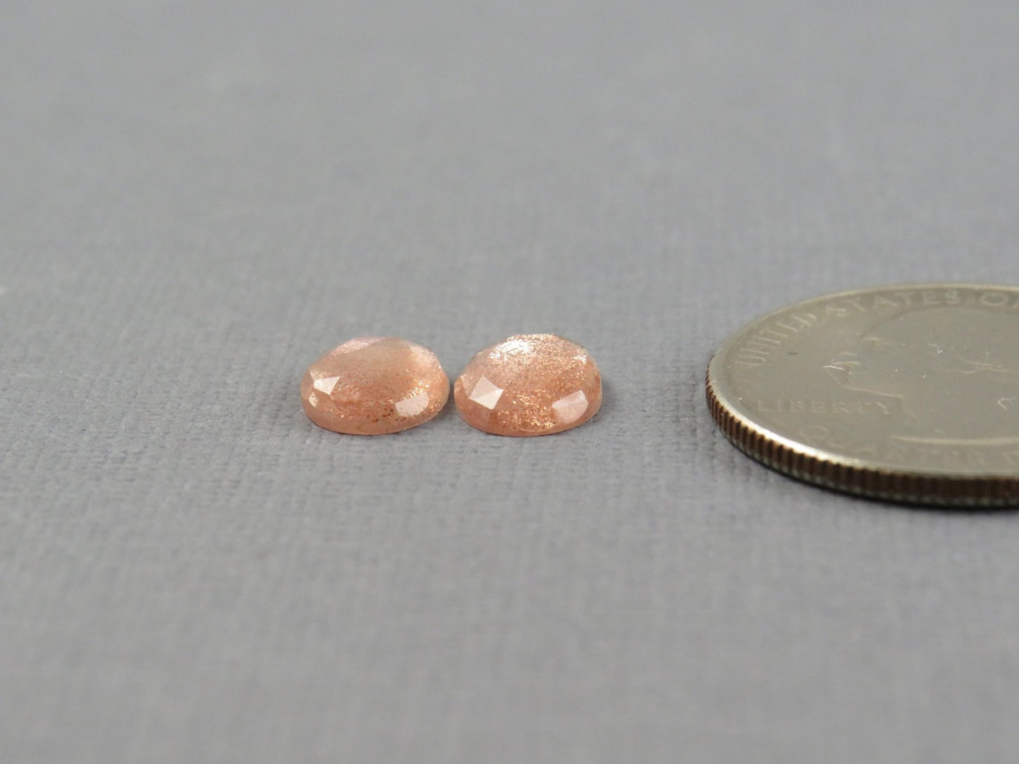 Oregon Sunstone Rose Cut | Plush Sunstone | 9x7mm, 2.45ct | Oregon USA | OSR112 - Gem Enthusiast