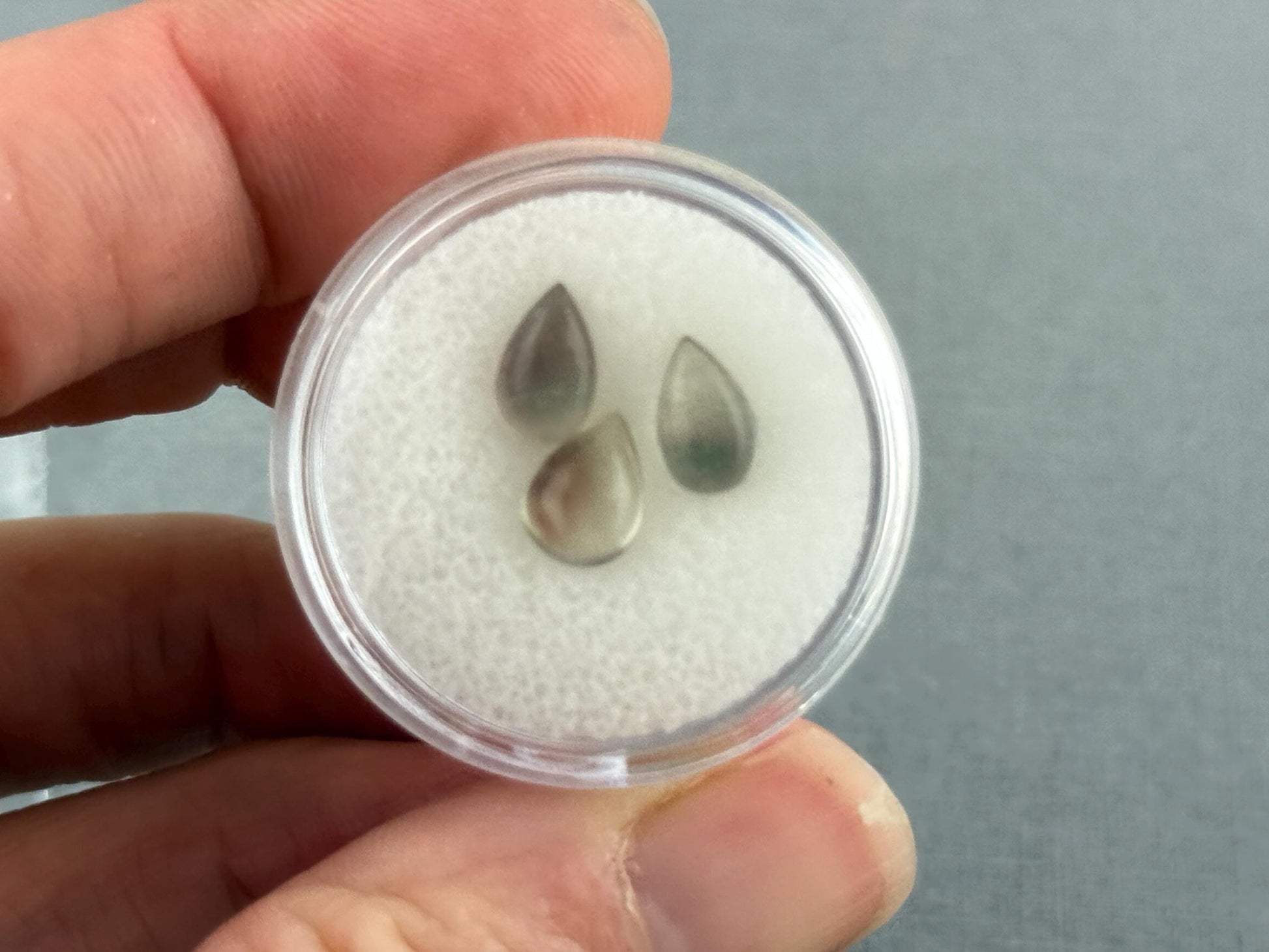 Oregon Sunstones Pear Cabochon Lot | Ethically Sourced | 3.11 carats | OSC306 - Oregon Sunstone - Gem Enthusiast