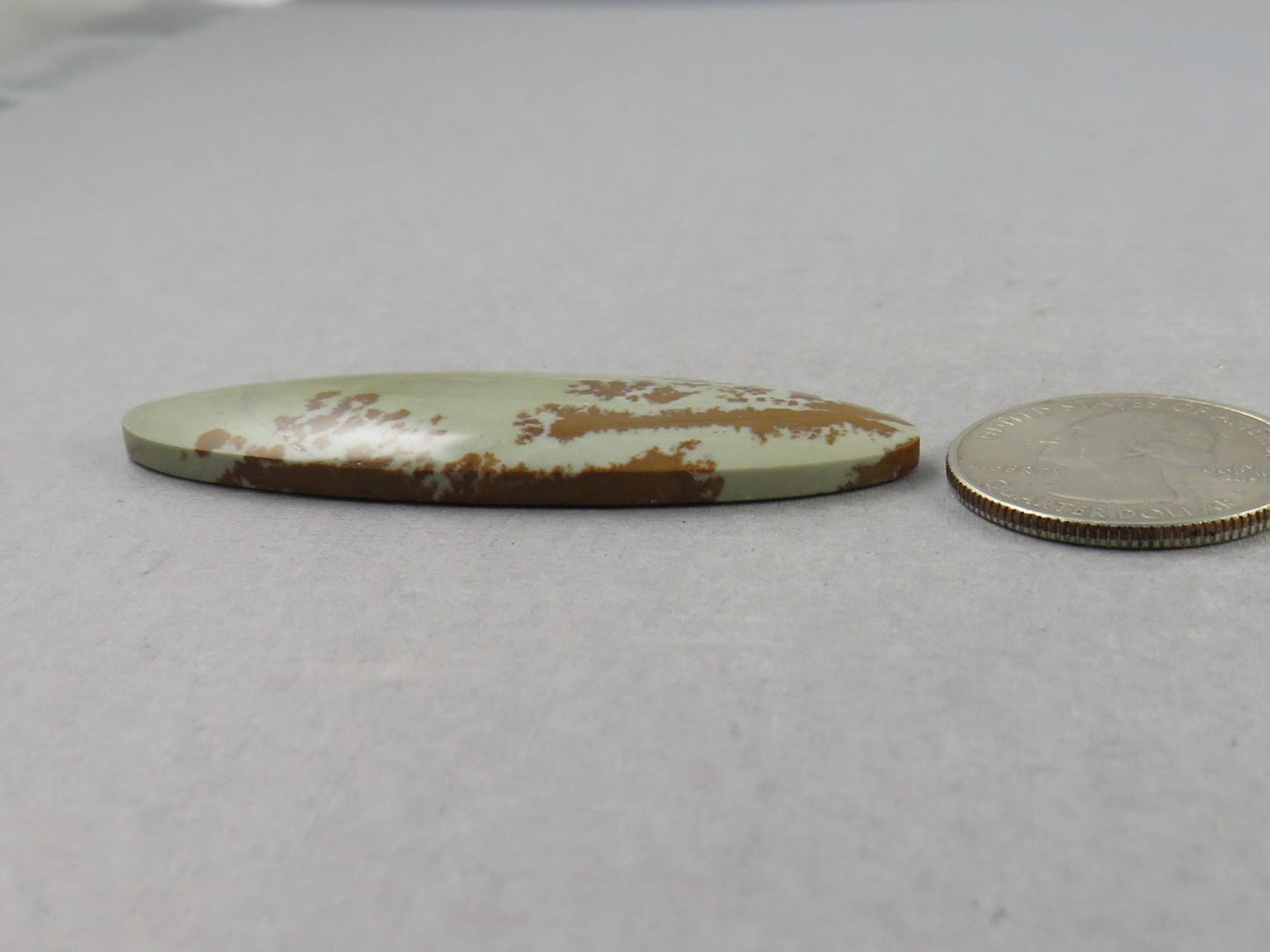 Owyhee Picture Jasper Cabochon | Oregon Idaho Gemstone | Mined in the USA | JS359 - Gem Enthusiast