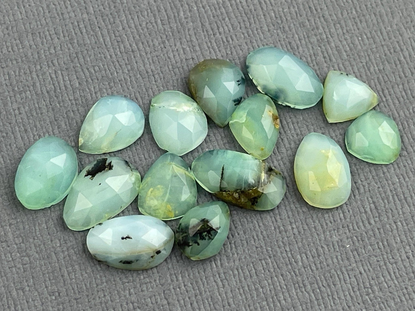 Peruvian Opal Rose Cut Lot | 13.3 carats | PO427 - Opal - Gem Enthusiast